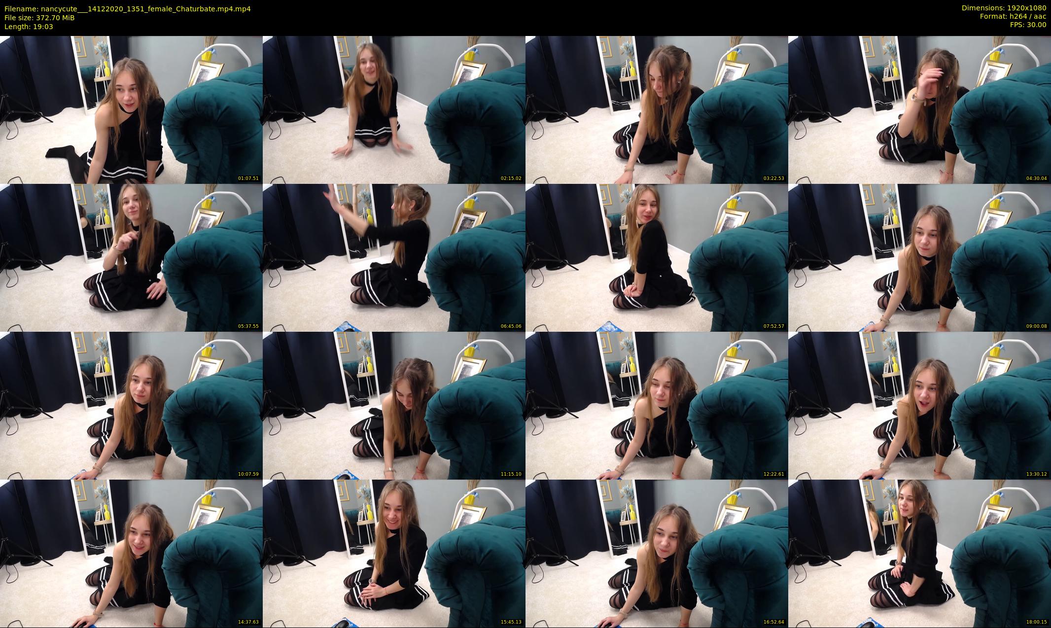 nancycute__ — 20 minute Chaturbate female cam show recording, 1080p, Dec 14, 2020
