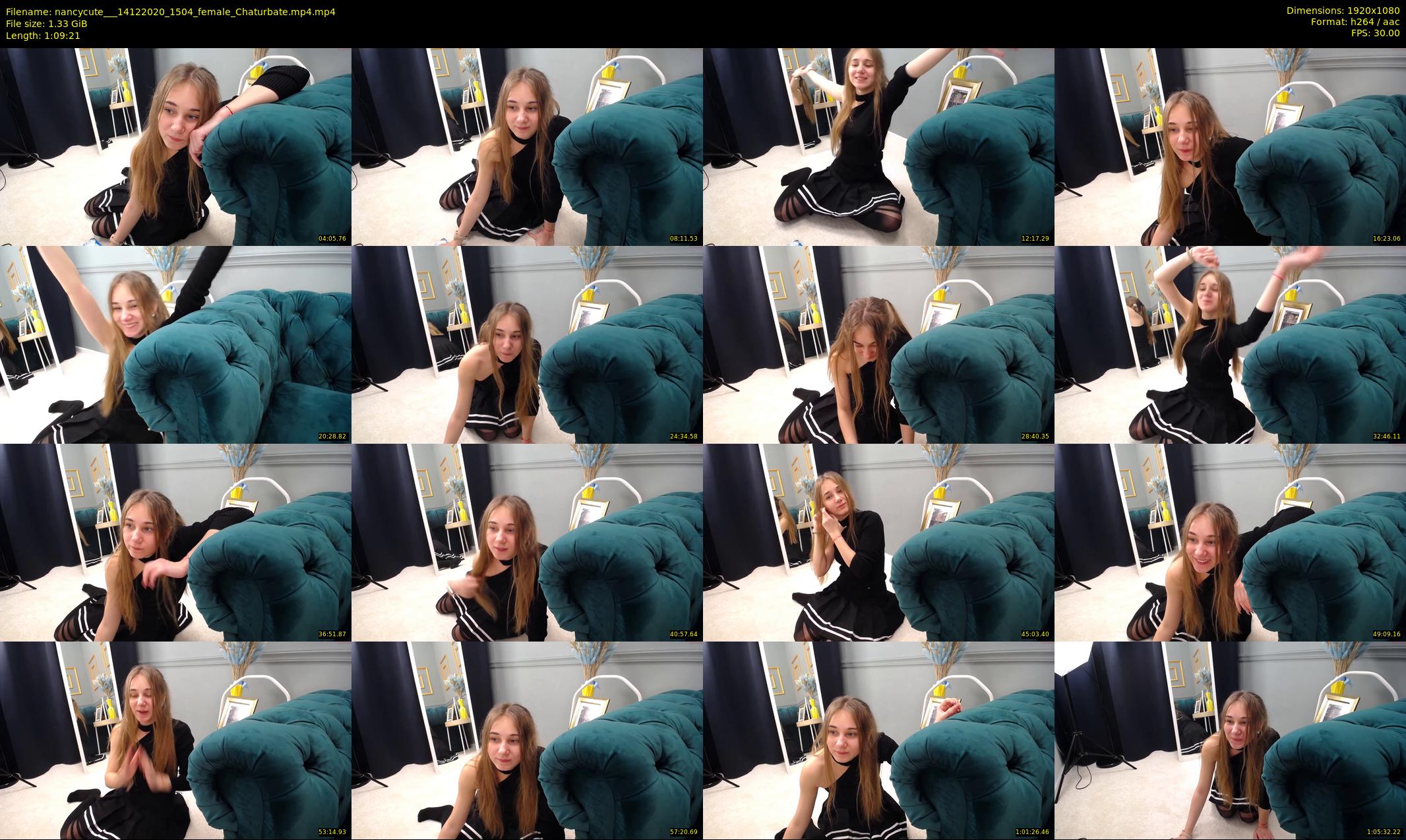 nancycute__ — 70 minute Chaturbate female cam show recording, 1080p, Dec 14, 2020