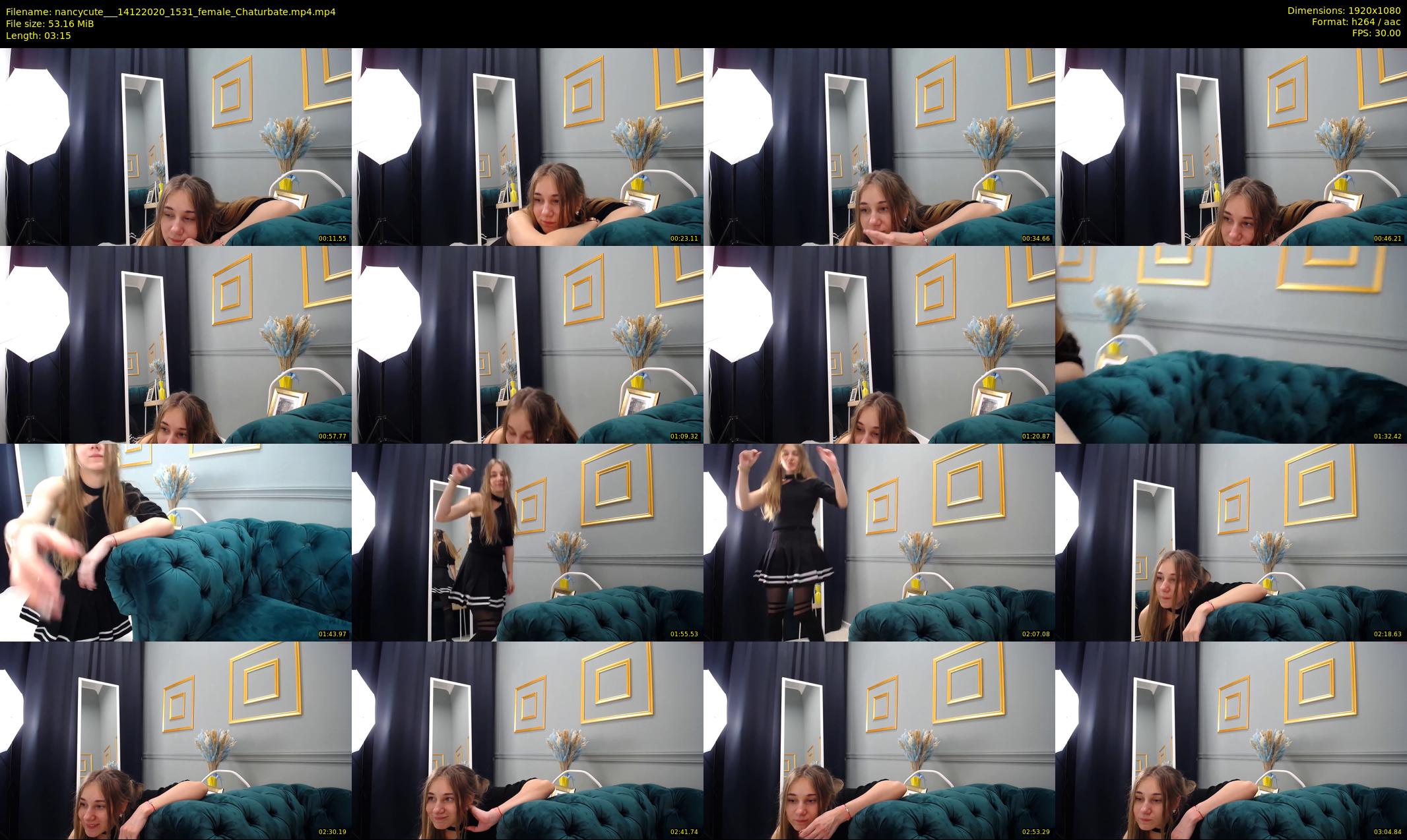 nancycute__ — 4 minute Chaturbate female cam show recording, 1080p, Dec 14, 2020