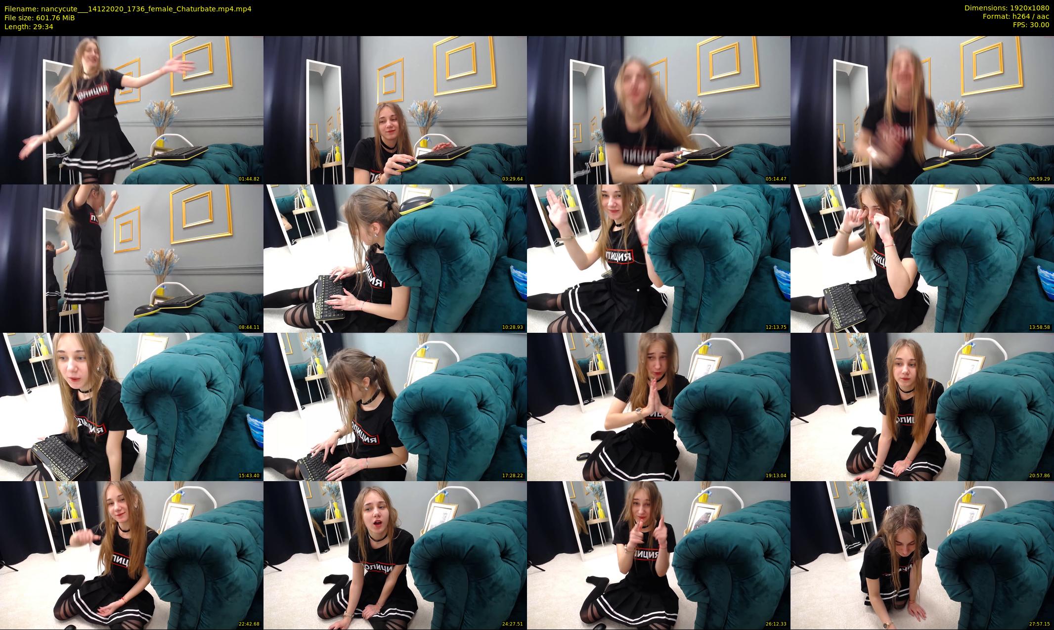 nancycute__ — 30 minute Chaturbate female cam show recording, 1080p, Dec 14, 2020