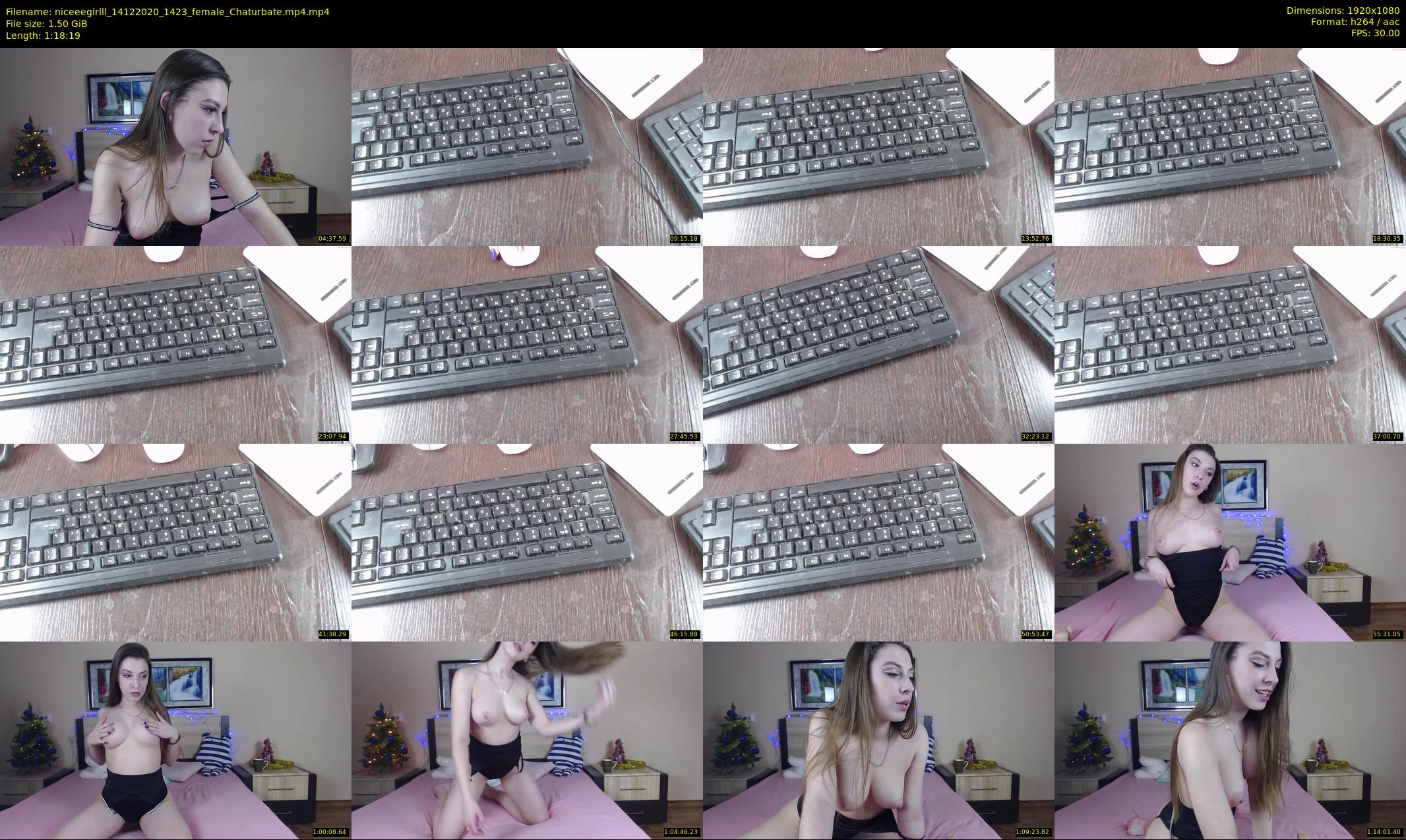 niceeegirlll — 79 minute Chaturbate couple cam show recording, 1080p, Dec 14, 2020