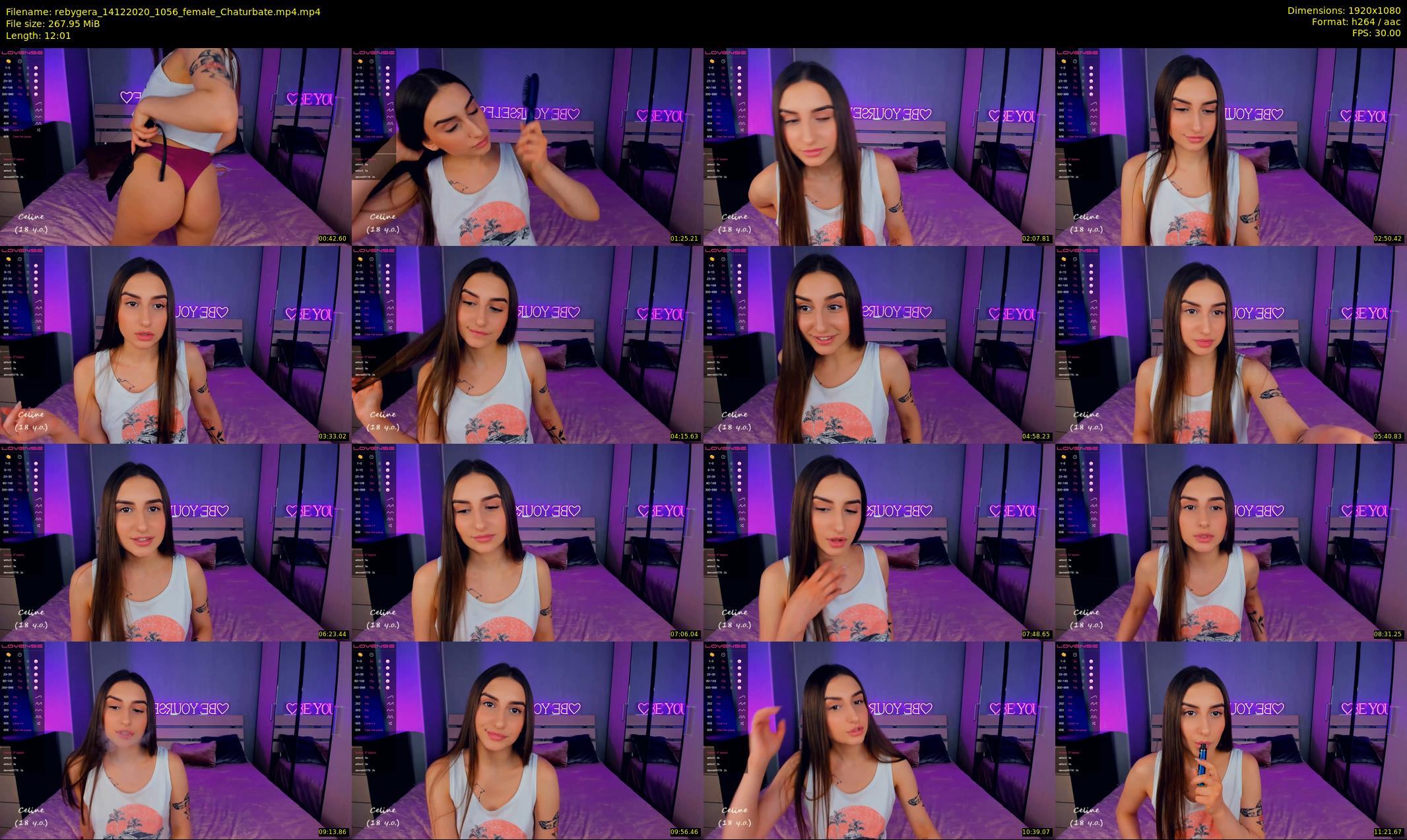 rebygera — 13 minute Chaturbate couple cam show recording, 1080p, Dec 14, 2020