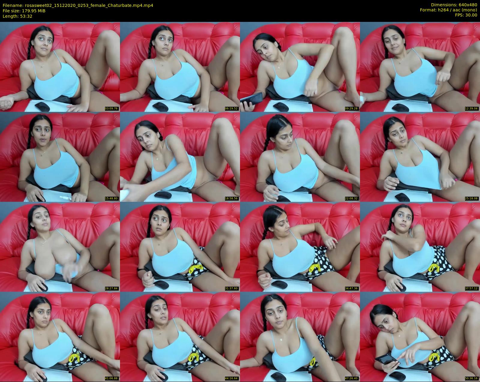 rosasweet02 — 54 minute Chaturbate female cam show recording, 480p, Dec 15, 2020