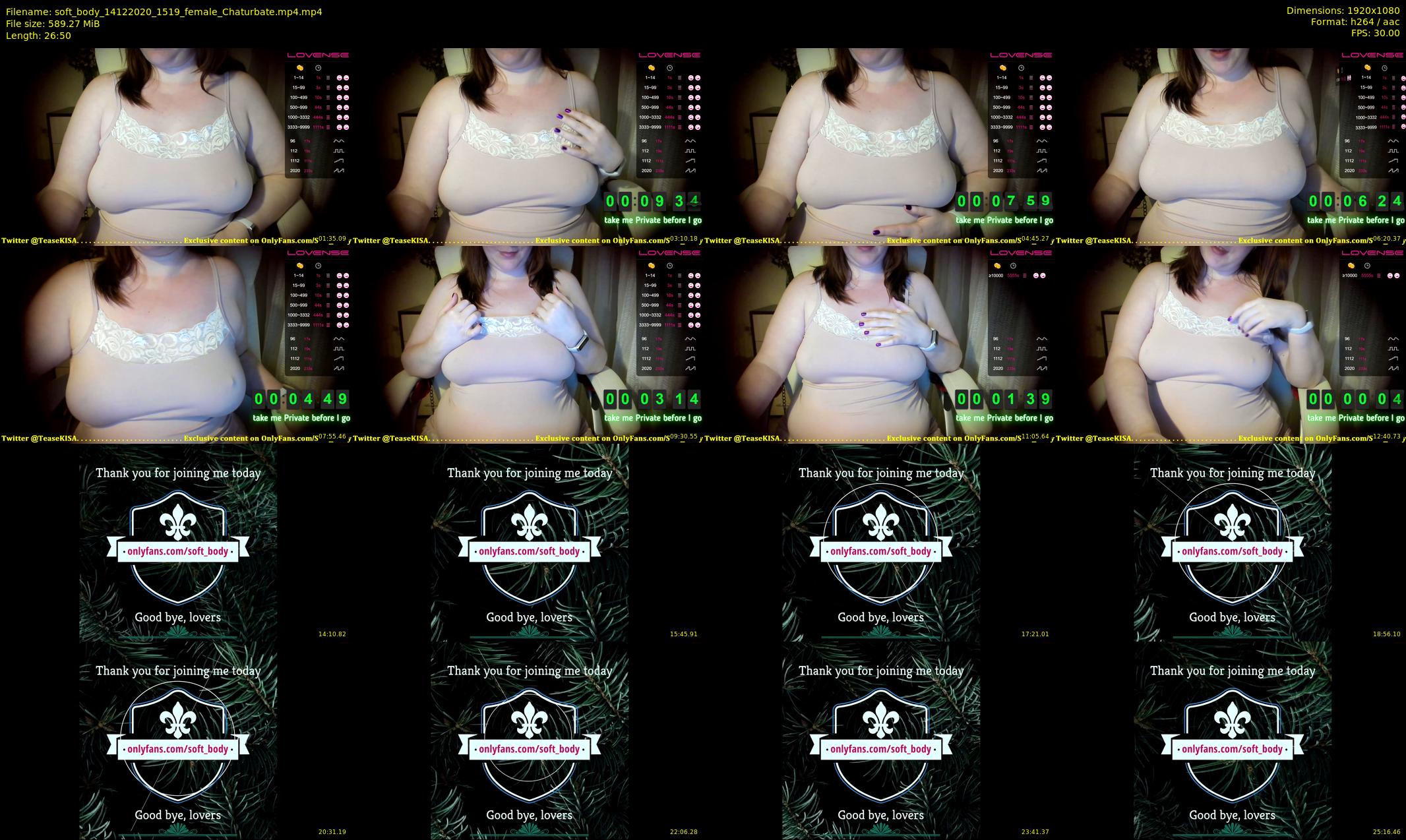 soft_body — 27 minute Chaturbate female cam show recording, 1080p, Dec 14, 2020