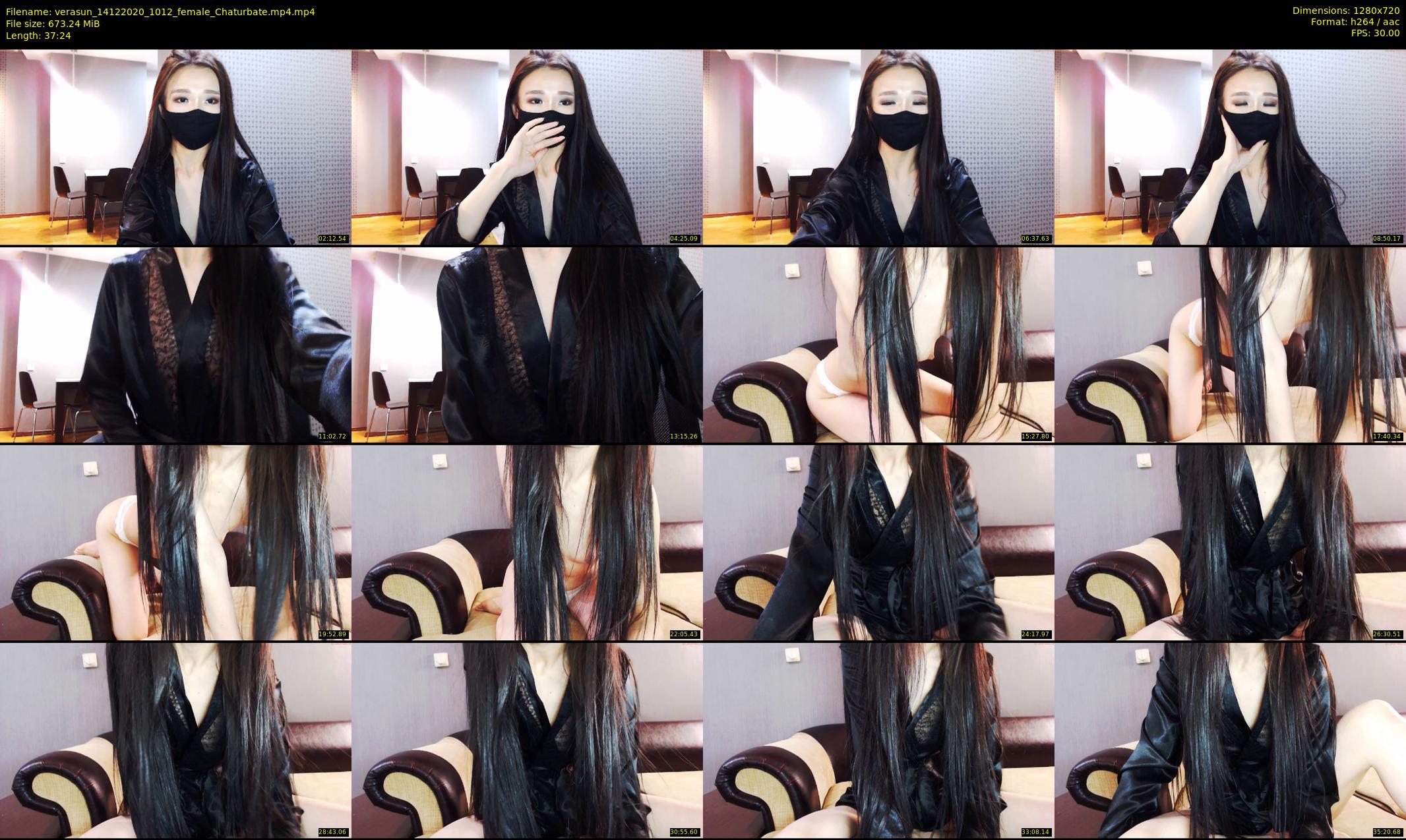verasun — 38 minute Chaturbate female cam show recording, 720p, Dec 14, 2020