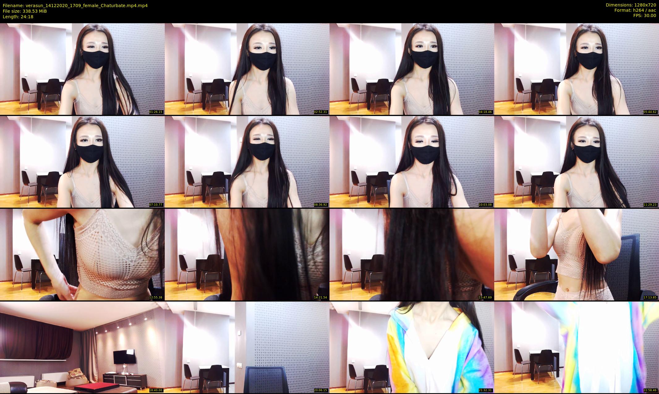 verasun — 25 minute Chaturbate female cam show recording, 720p, Dec 14, 2020