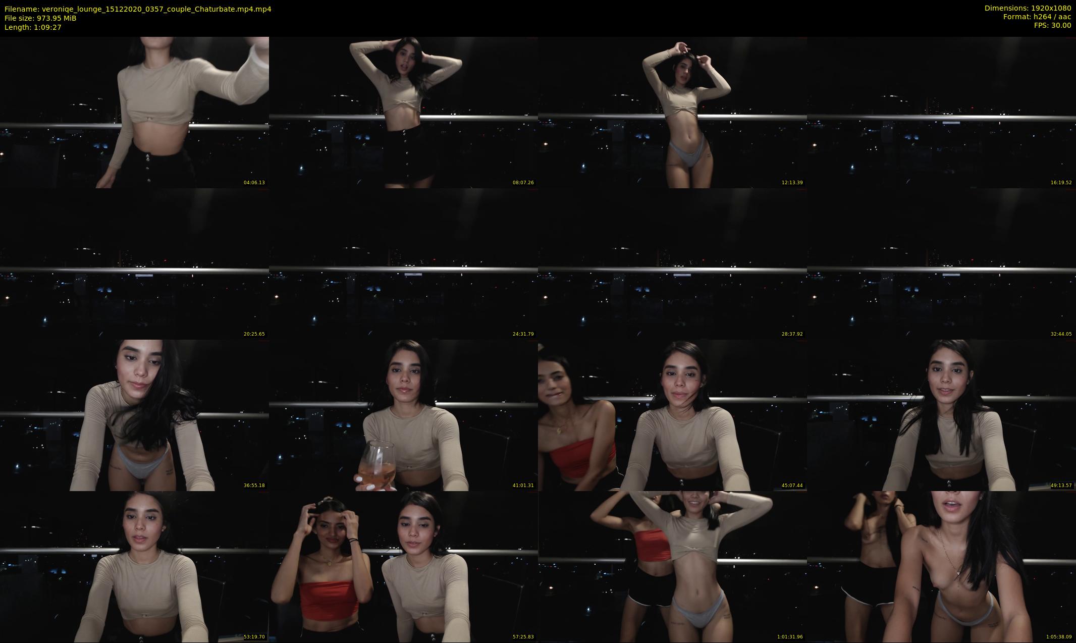 veroniqe_lounge — 70 minute Chaturbate couple cam show recording, 1080p, Dec 15, 2020