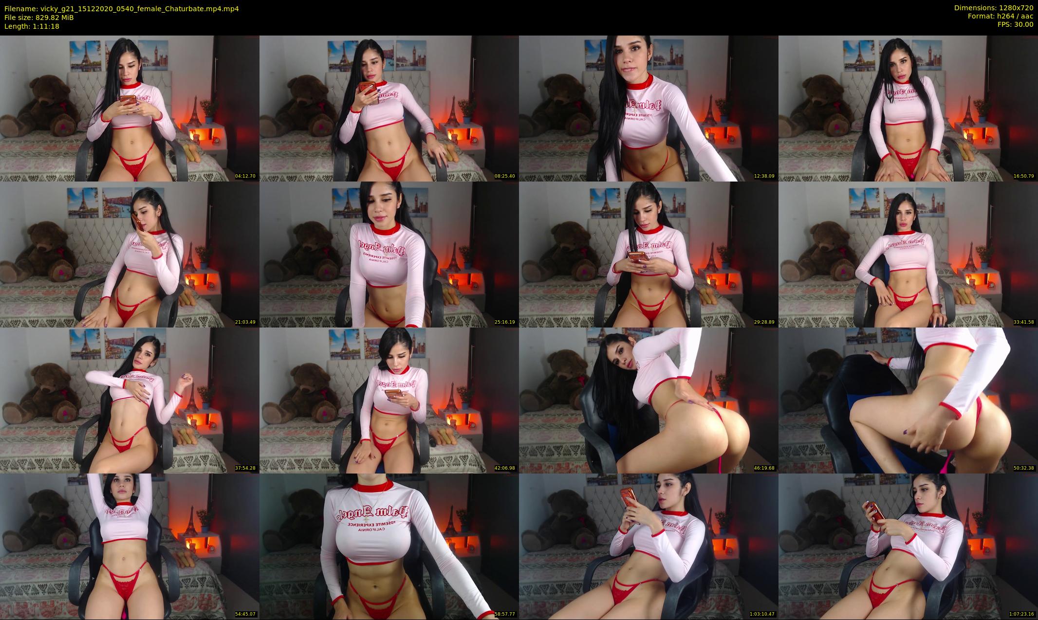 vicky_g21 — 72 minute Chaturbate female cam show recording, 720p, Dec 15, 2020