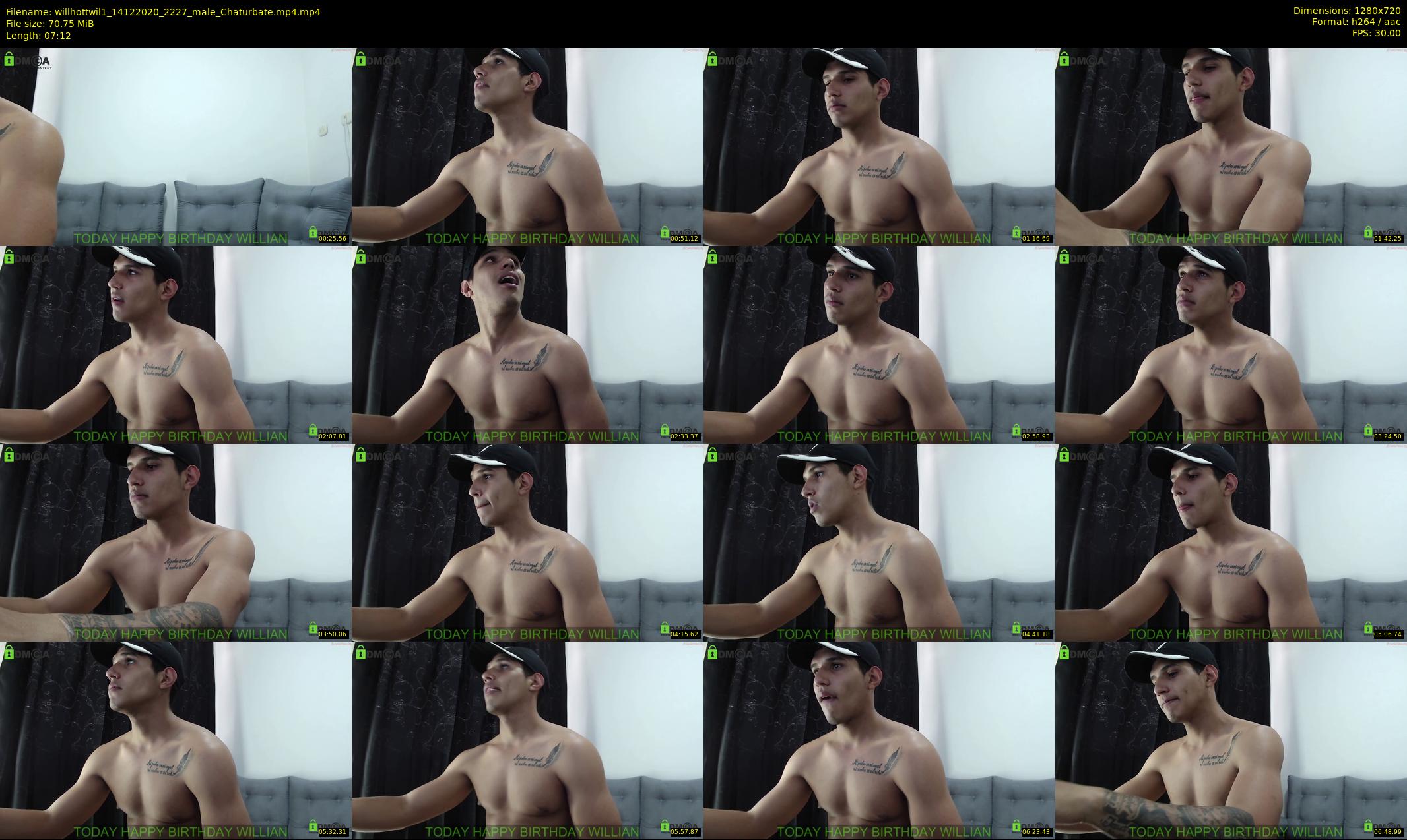willhottwil1 — 8 minute Chaturbate couple cam show recording, 720p, Dec 14, 2020