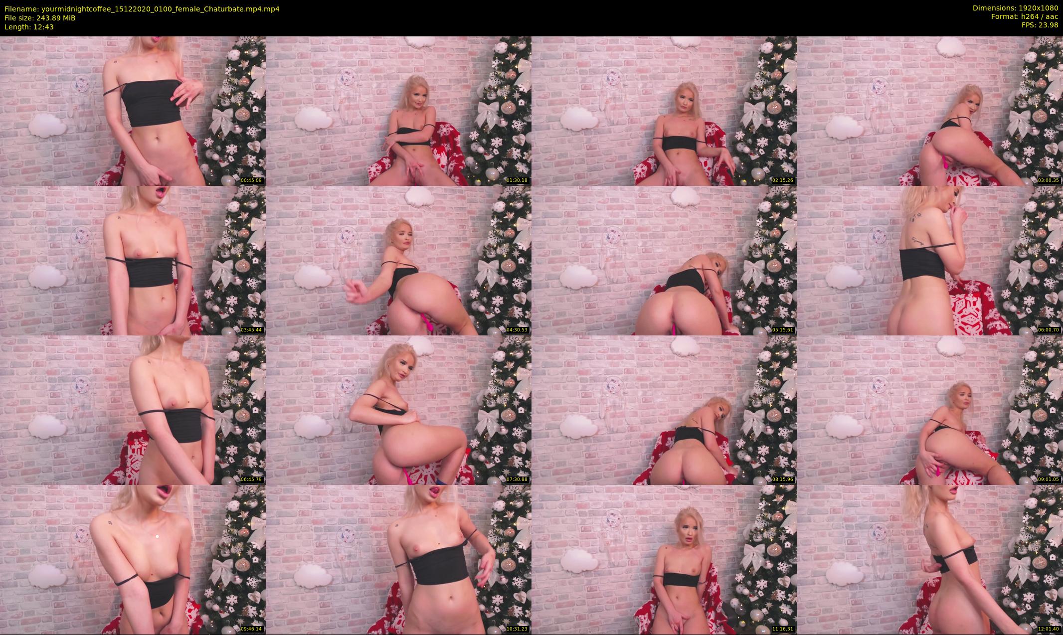 yourmidnightcoffee — 13 minute Chaturbate female cam show recording, 1080p, Dec 15, 2020