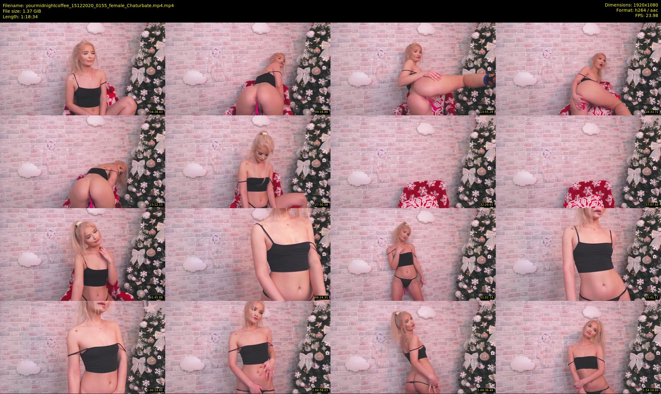 yourmidnightcoffee — 79 minute Chaturbate female cam show recording, 1080p, Dec 15, 2020