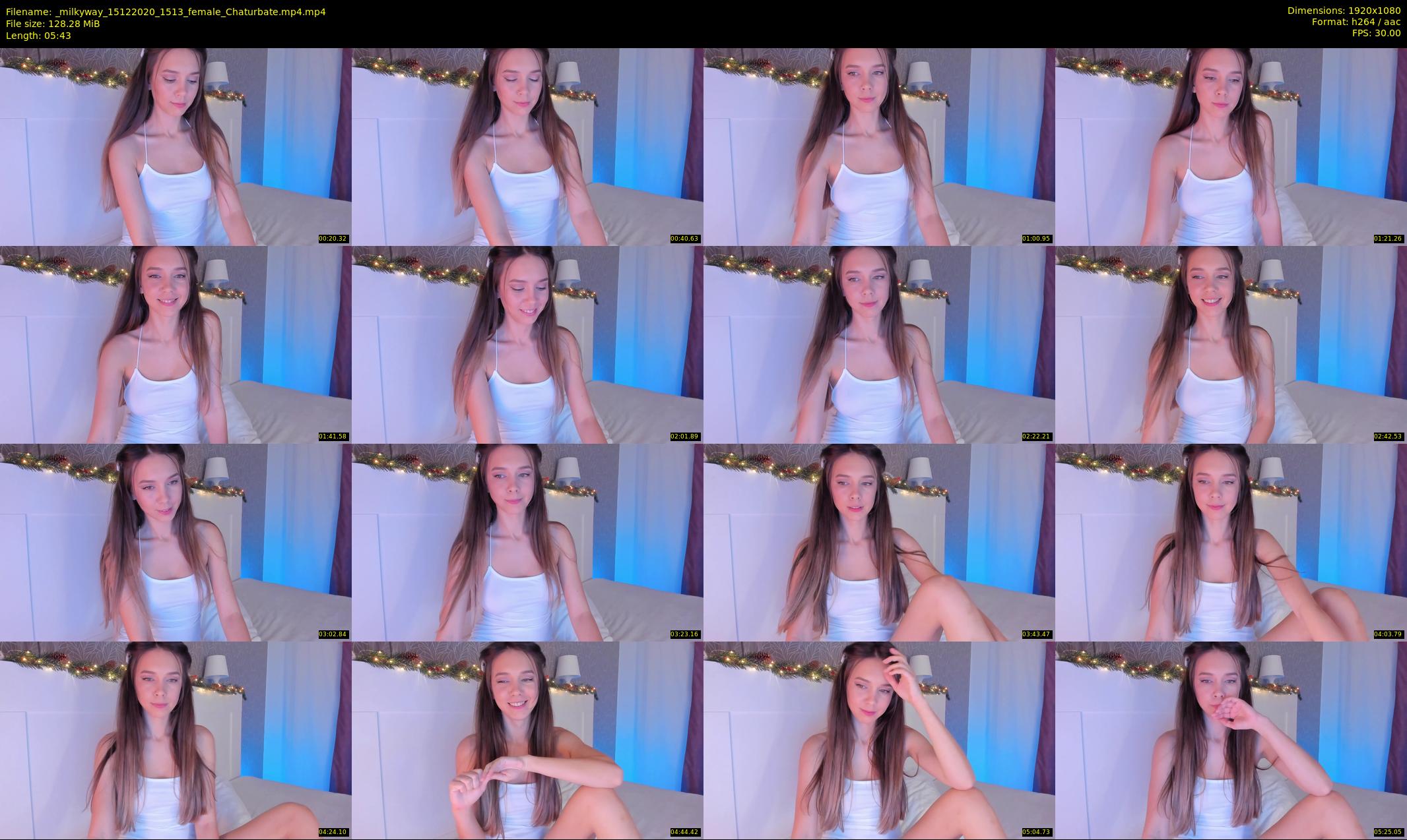 _milkyway — 6 minute Chaturbate female cam show recording, 1080p, Dec 15, 2020