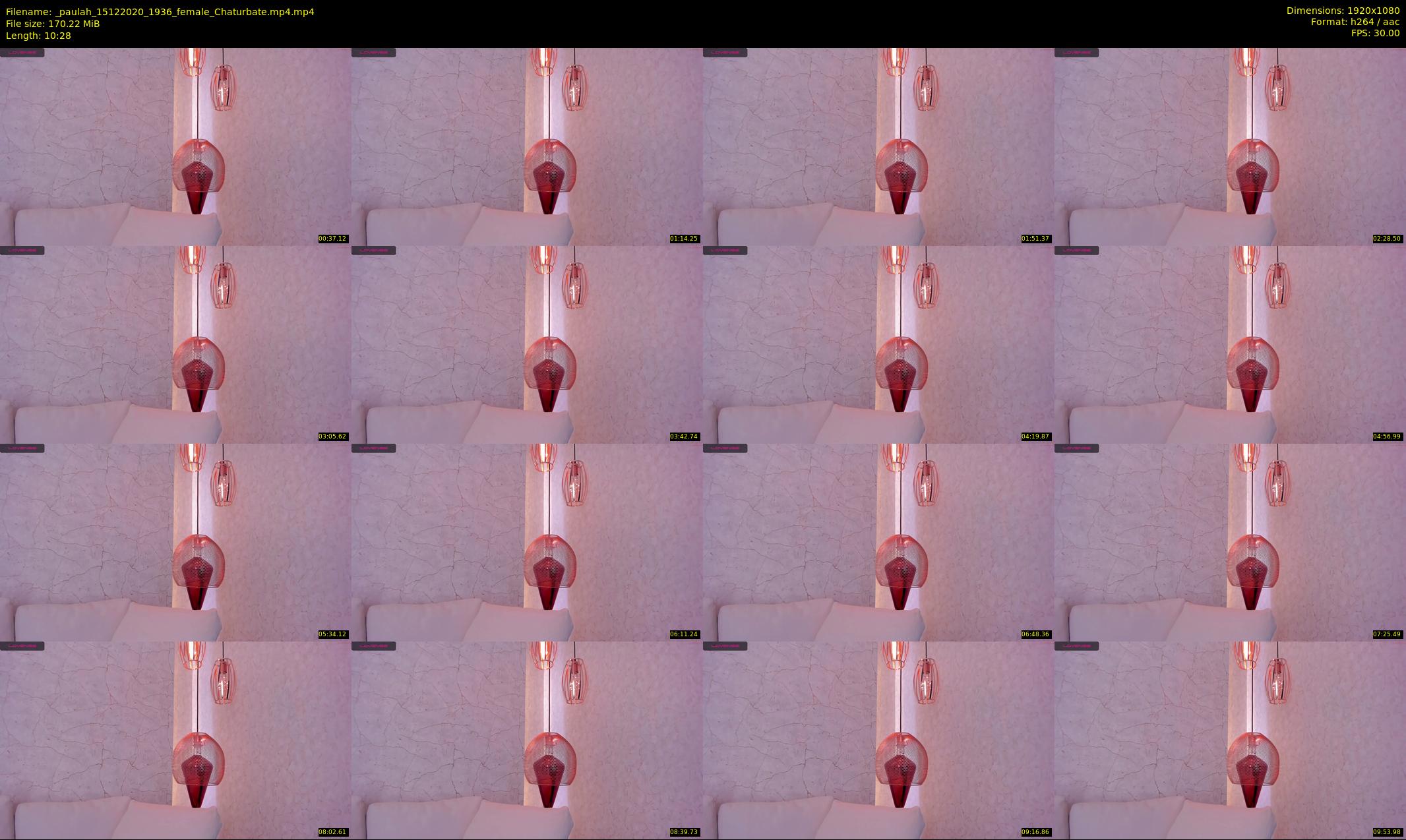 _paulah — 11 minute Chaturbate female cam show recording, 1080p, Dec 15, 2020