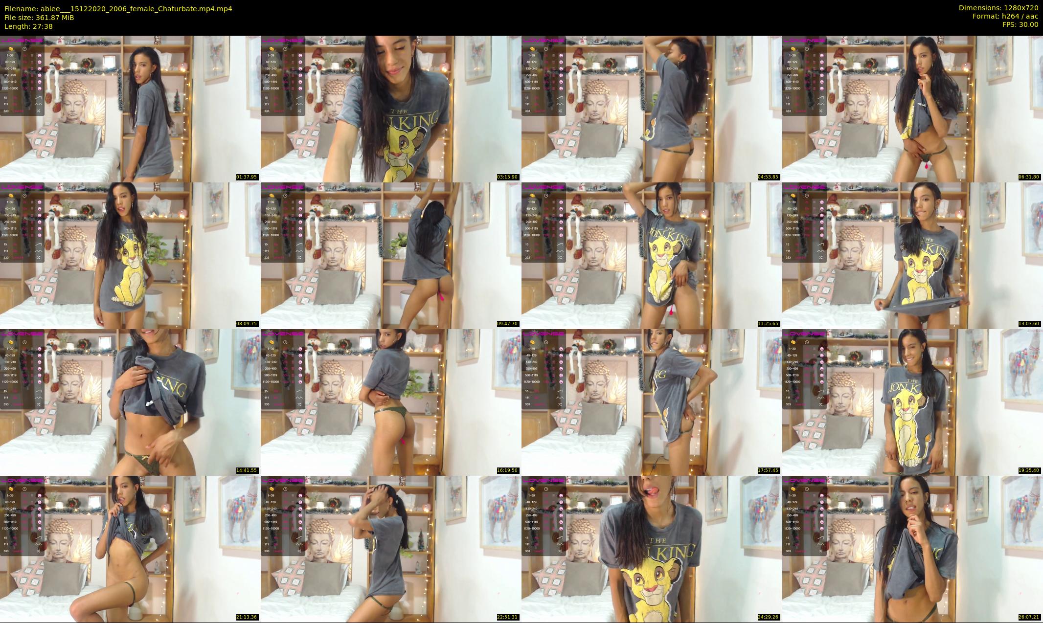 abiee__ — 28 minute Chaturbate female cam show recording, 720p, Dec 15, 2020