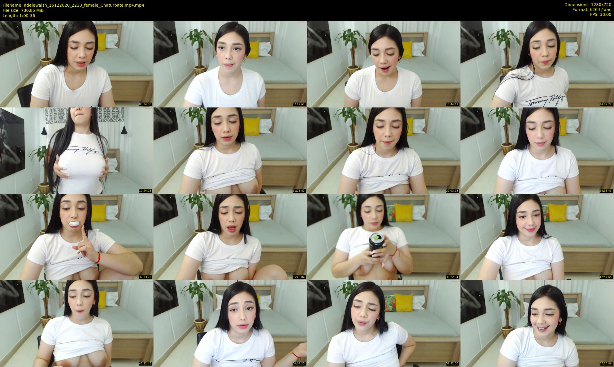 adelewalsh — 61 minute Chaturbate female cam show recording, 720p, Dec 15, 2020