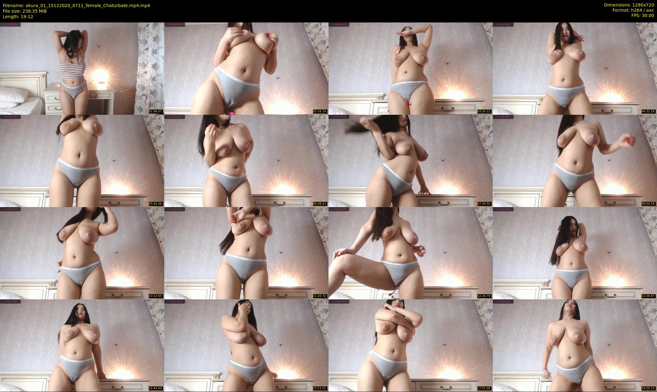 akura_01 — 20 minute Chaturbate female cam show recording, 720p, Dec 15, 2020