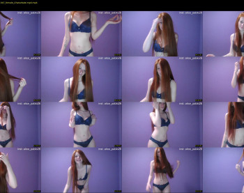 alice_ginger — 24 minute Chaturbate female cam show recording, 720p, Dec 15, 2020