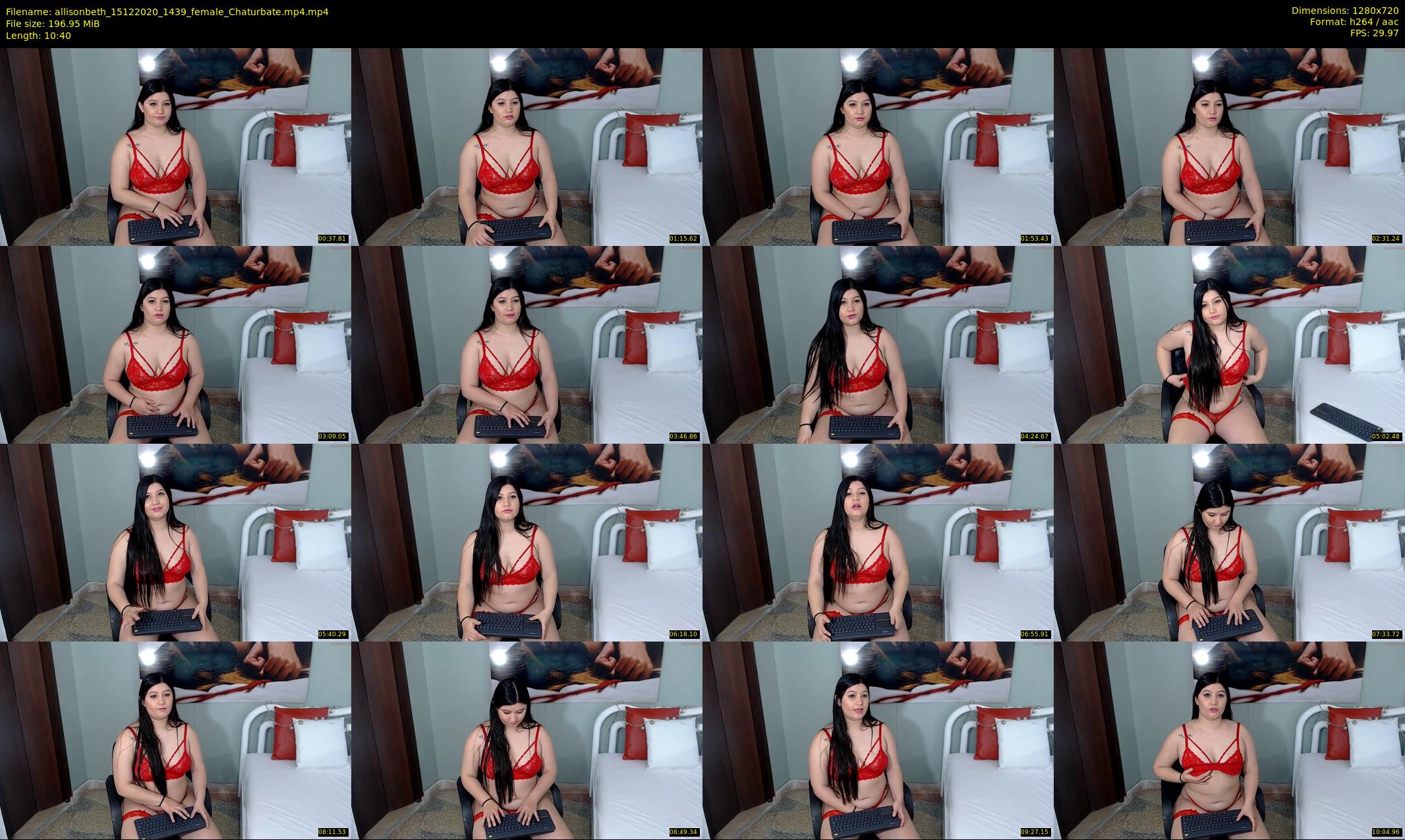 allisonbeth — 11 minute Chaturbate female cam show recording, 720p, Dec 15, 2020