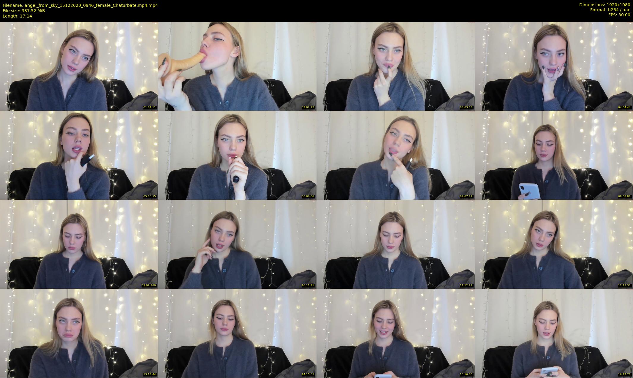 angel_from_sky — 18 minute Chaturbate female cam show recording, 1080p, Dec 15, 2020