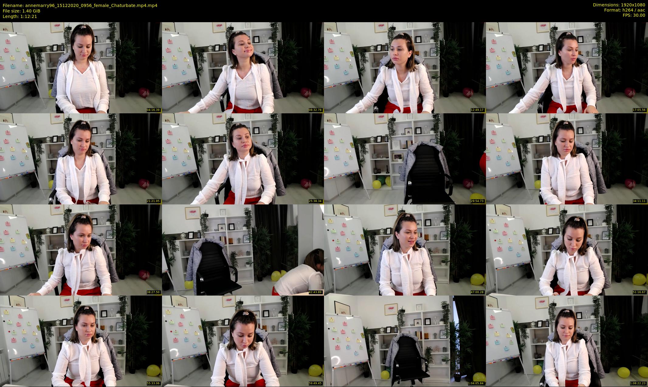 annemarry96 — 73 minute Chaturbate female cam show recording, 1080p, Dec 15, 2020