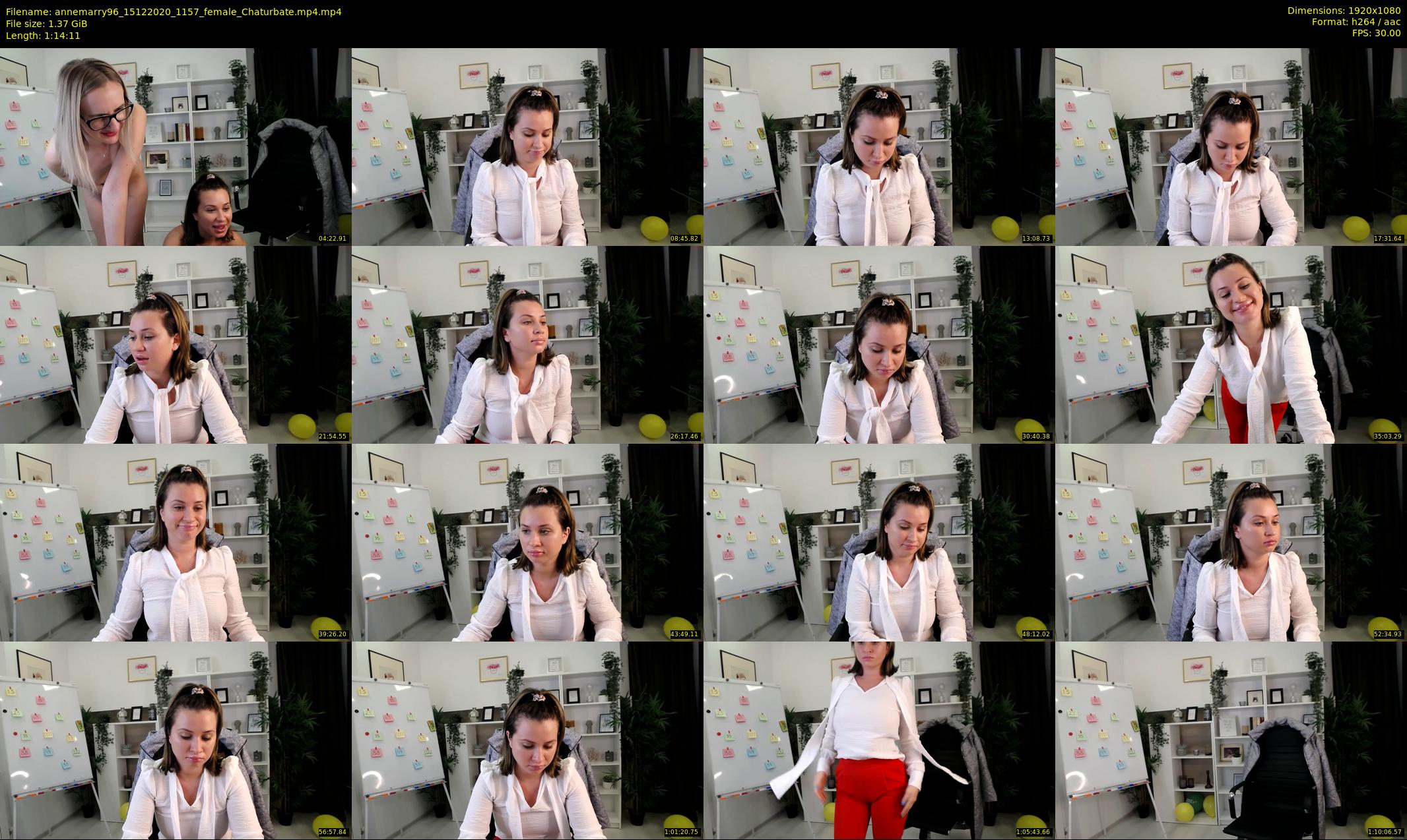 annemarry96 — 75 minute Chaturbate female cam show recording, 1080p, Dec 15, 2020