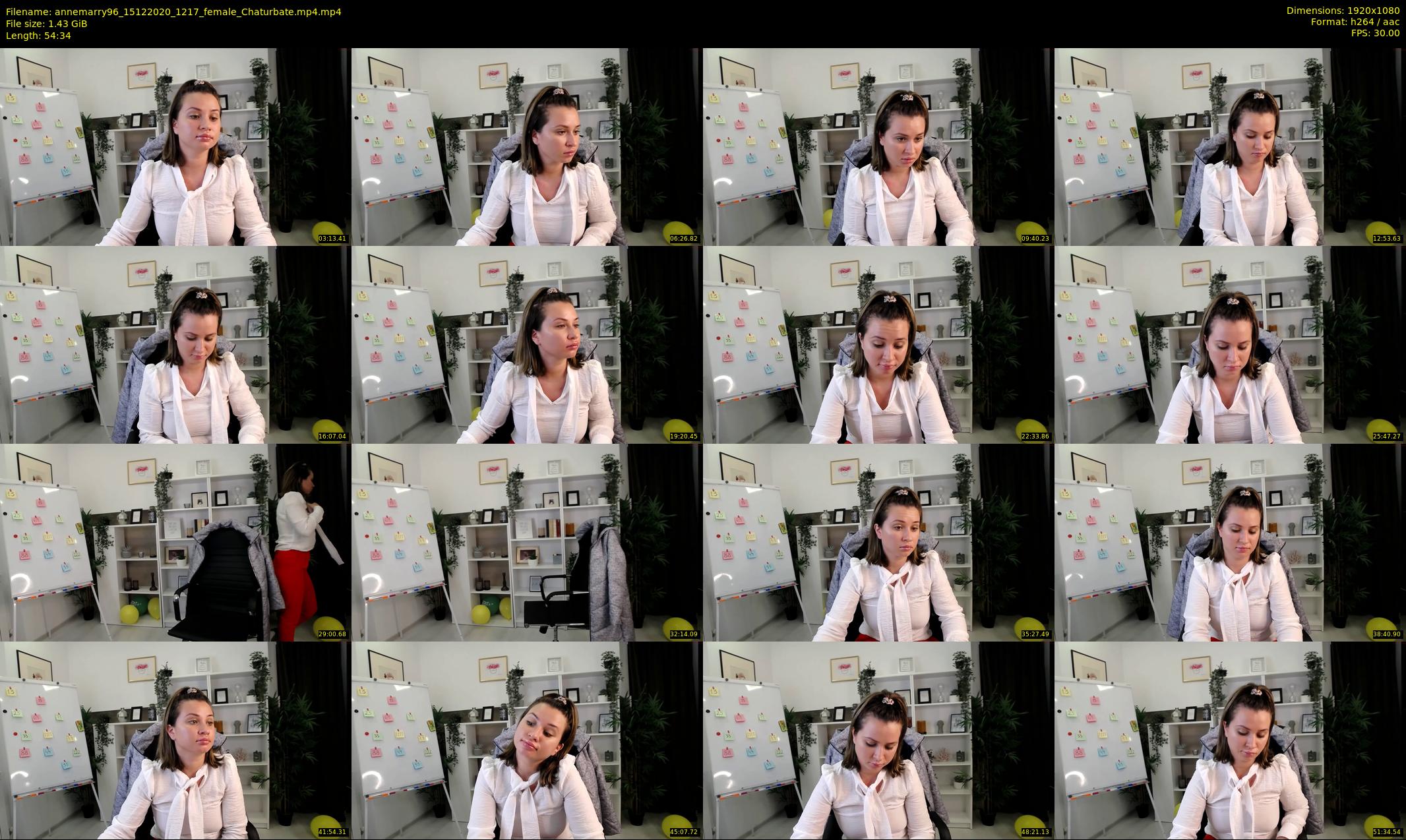 annemarry96 — 55 minute Chaturbate female cam show recording, 1080p, Dec 15, 2020