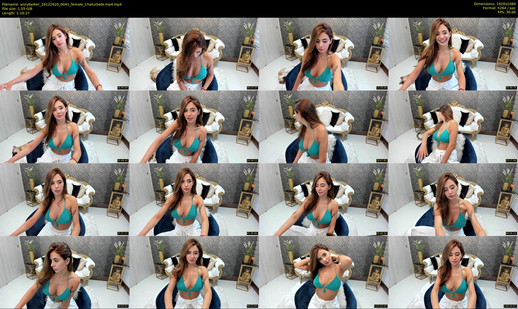 annybeiker — 71 minute Chaturbate female cam show recording, 1080p, Dec 16, 2020