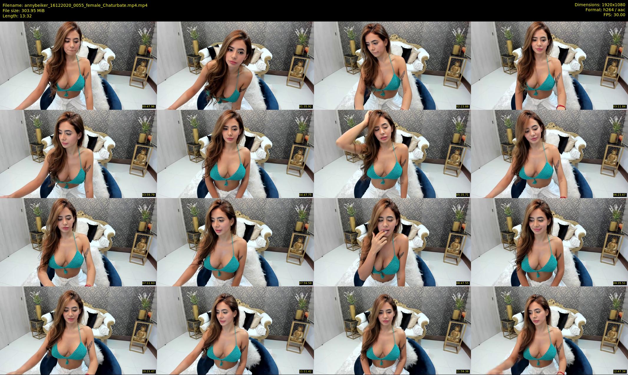 annybeiker — 14 minute Chaturbate female cam show recording, 1080p, Dec 16, 2020