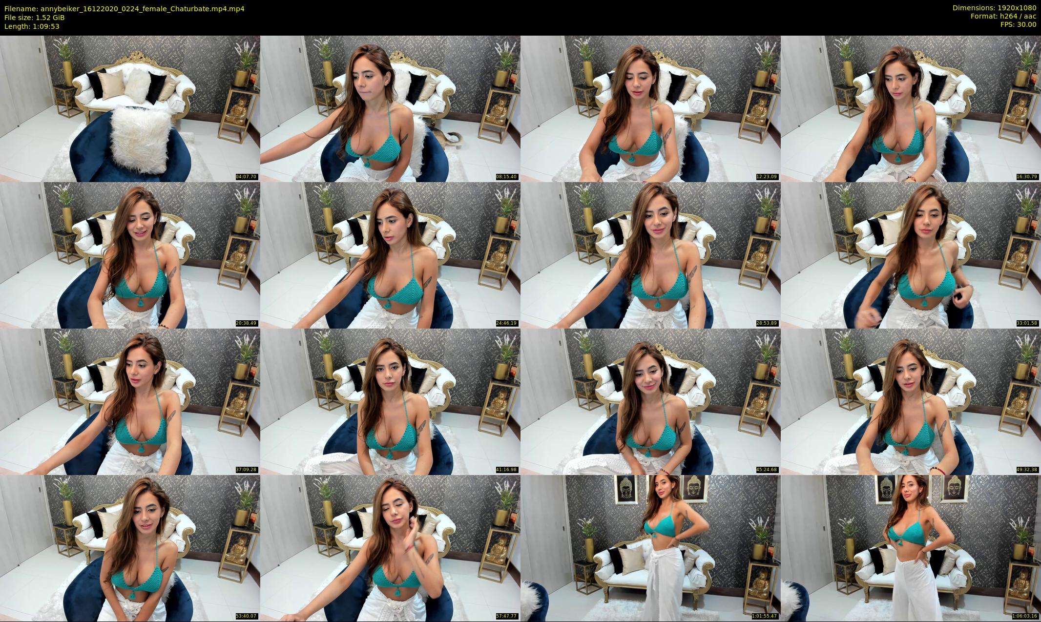 annybeiker — 70 minute Chaturbate female cam show recording, 1080p, Dec 16, 2020