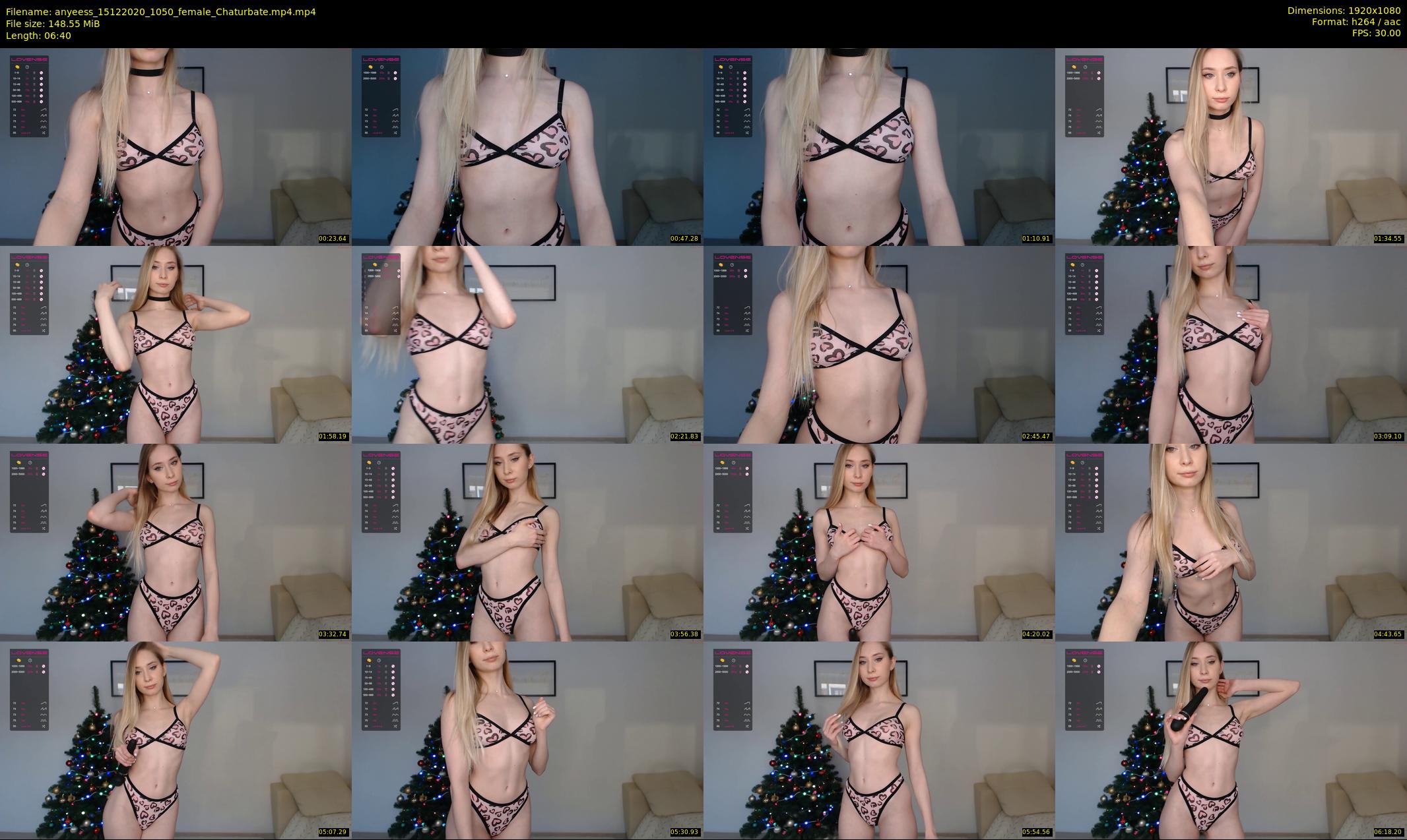 anyeess — 7 minute Chaturbate female cam show recording, 1080p, Dec 15, 2020