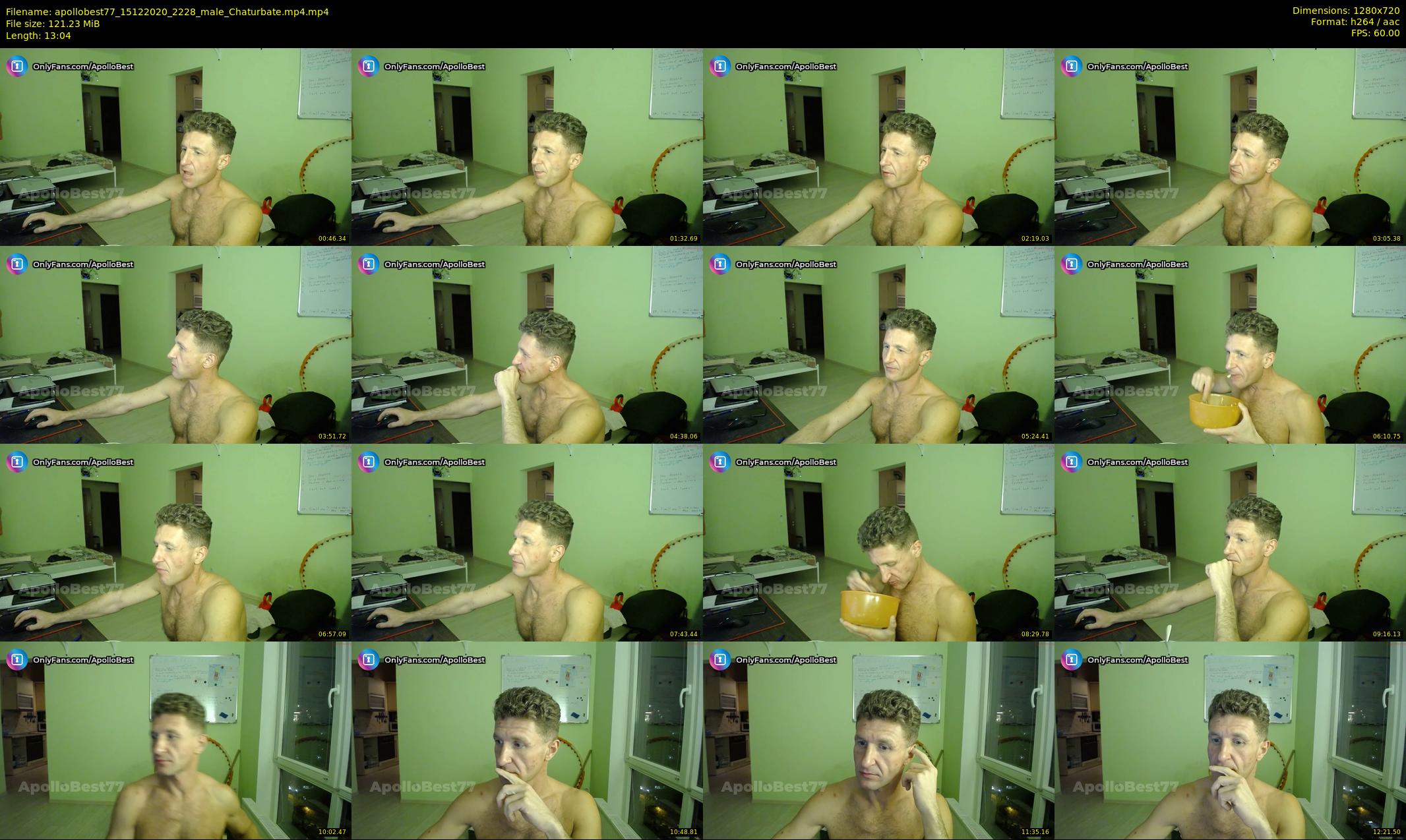 apollobest77 — 14 minute Chaturbate male cam show recording, 720p, Dec 15, 2020