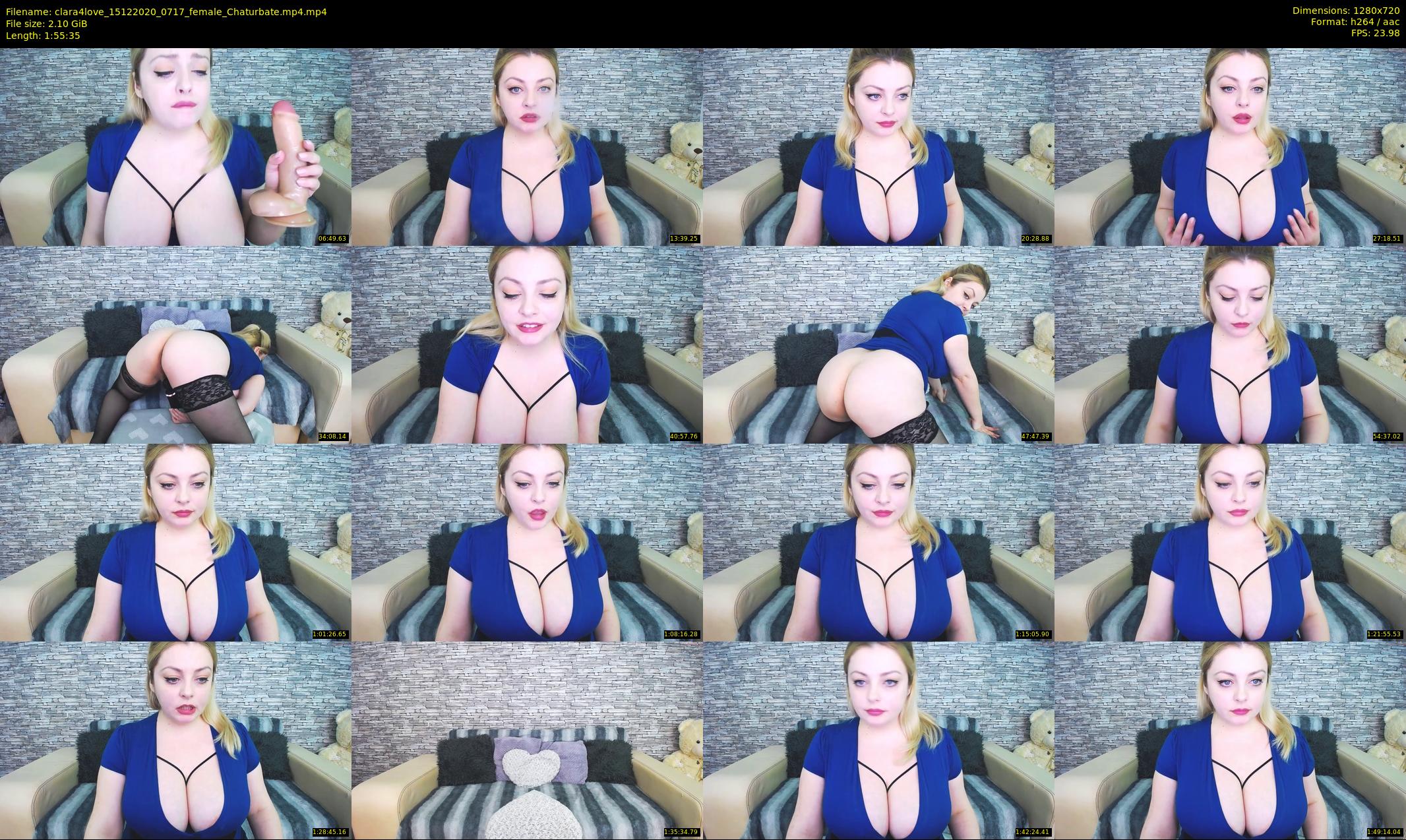 clara4love — 116 minute Chaturbate female cam show recording, 720p, Dec 15, 2020