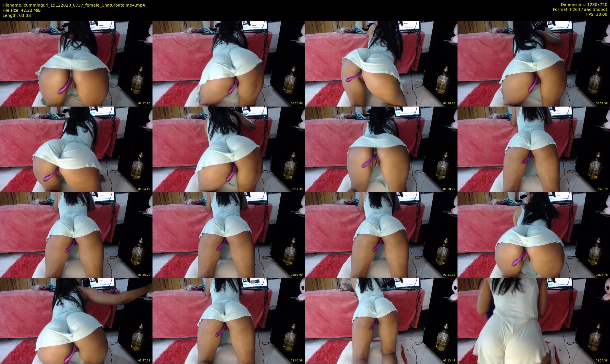 cummingurl — 4 minute Chaturbate couple cam show recording, 720p, Dec 15, 2020