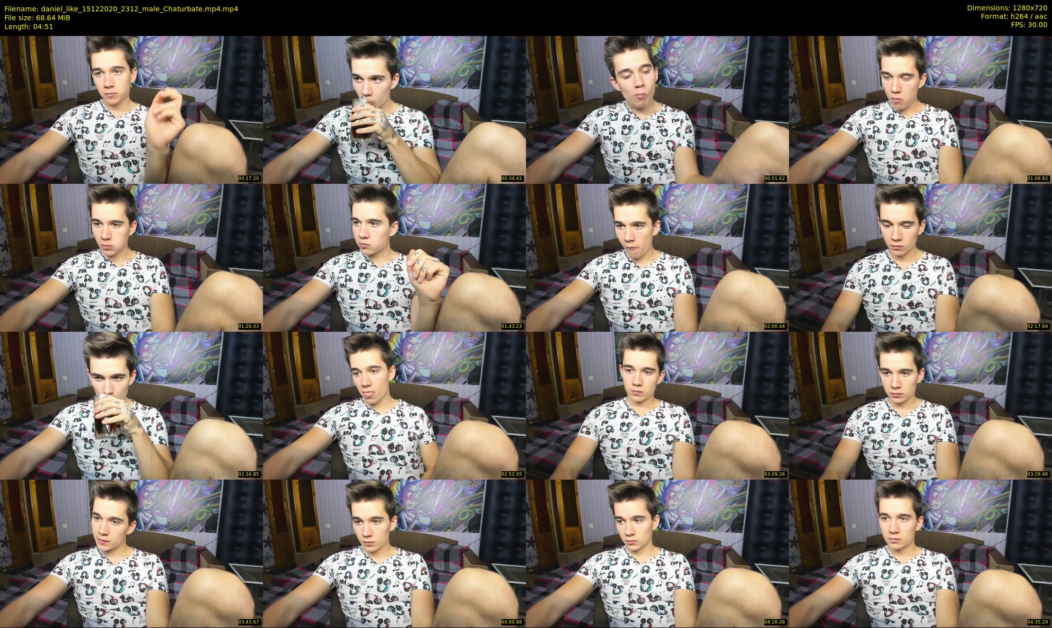 daniel_like — 5 minute Chaturbate male cam show recording, 720p, Dec 15, 2020
