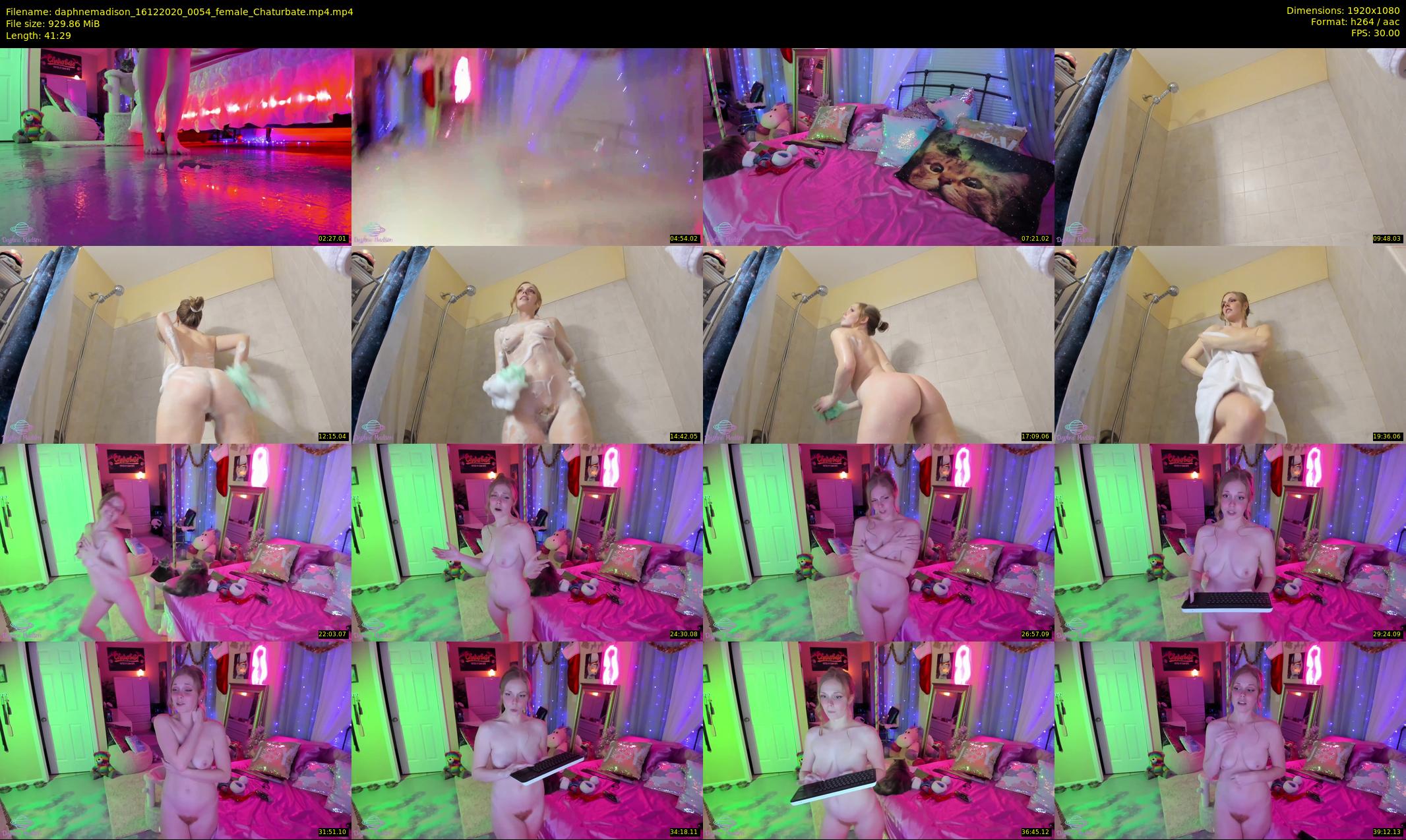 daphnemadison — 42 minute Chaturbate couple cam show recording, 1080p, Dec 16, 2020