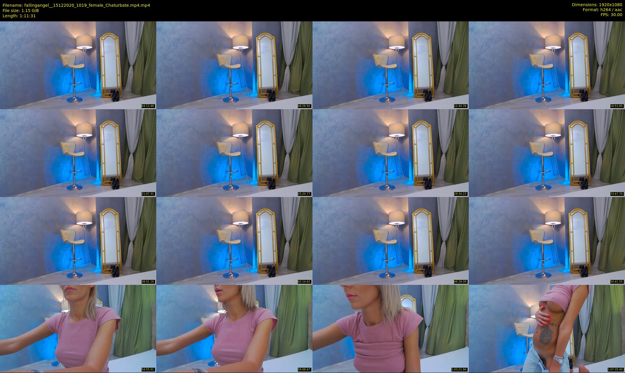 fallingangel_ — 72 minute Chaturbate female cam show recording, 1080p, Dec 15, 2020