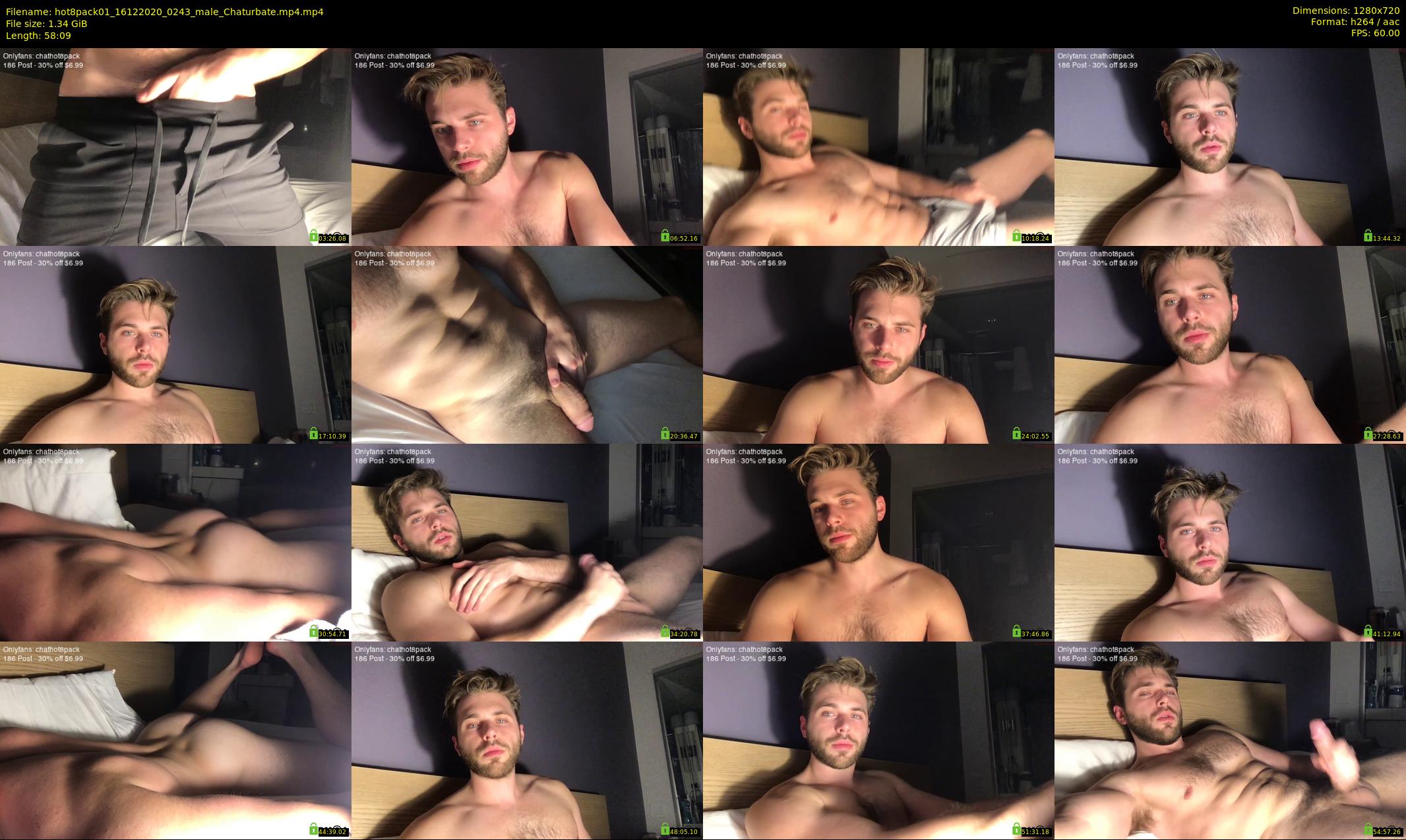 hot8pack01 — 59 minute Chaturbate male cam show recording, 720p, Dec 16, 2020