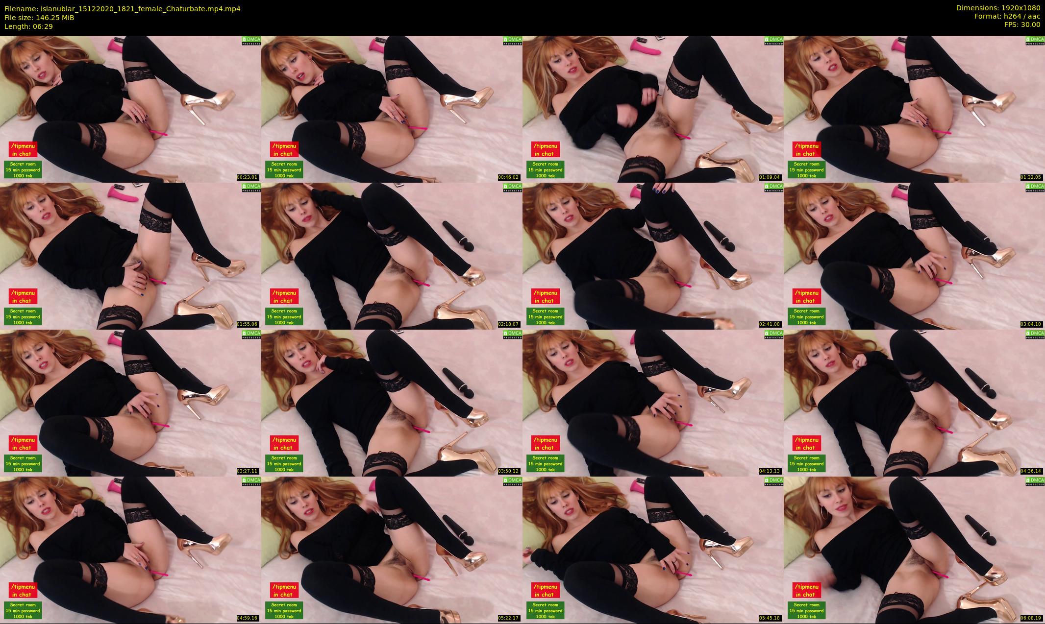 islanublar — 7 minute Chaturbate female cam show recording, 1080p, Dec 15, 2020