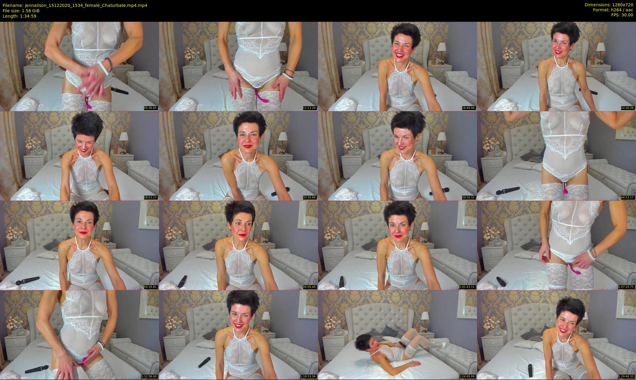 jennalison — 95 minute Chaturbate female cam show recording, 720p, Dec 15, 2020
