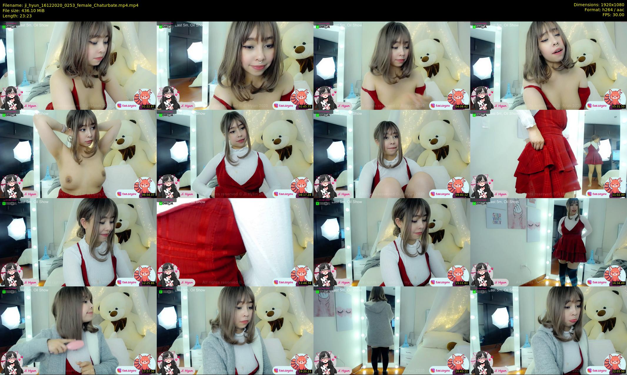 ji_hyun — 24 minute Chaturbate female cam show recording, 1080p, Dec 16, 2020
