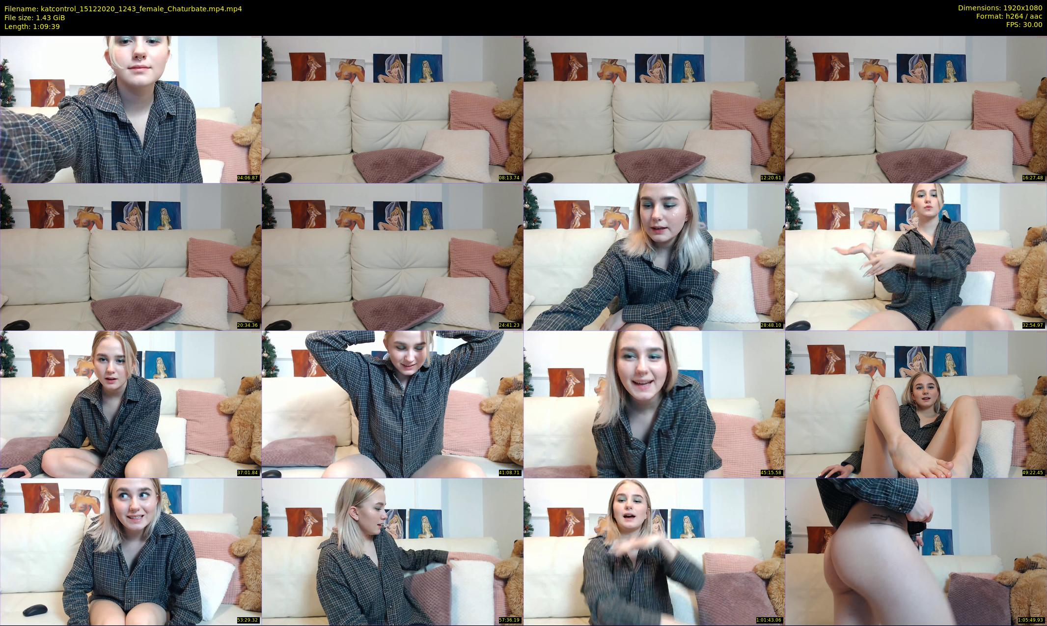katcontrol — 70 minute Chaturbate female cam show recording, 1080p, Dec 15, 2020