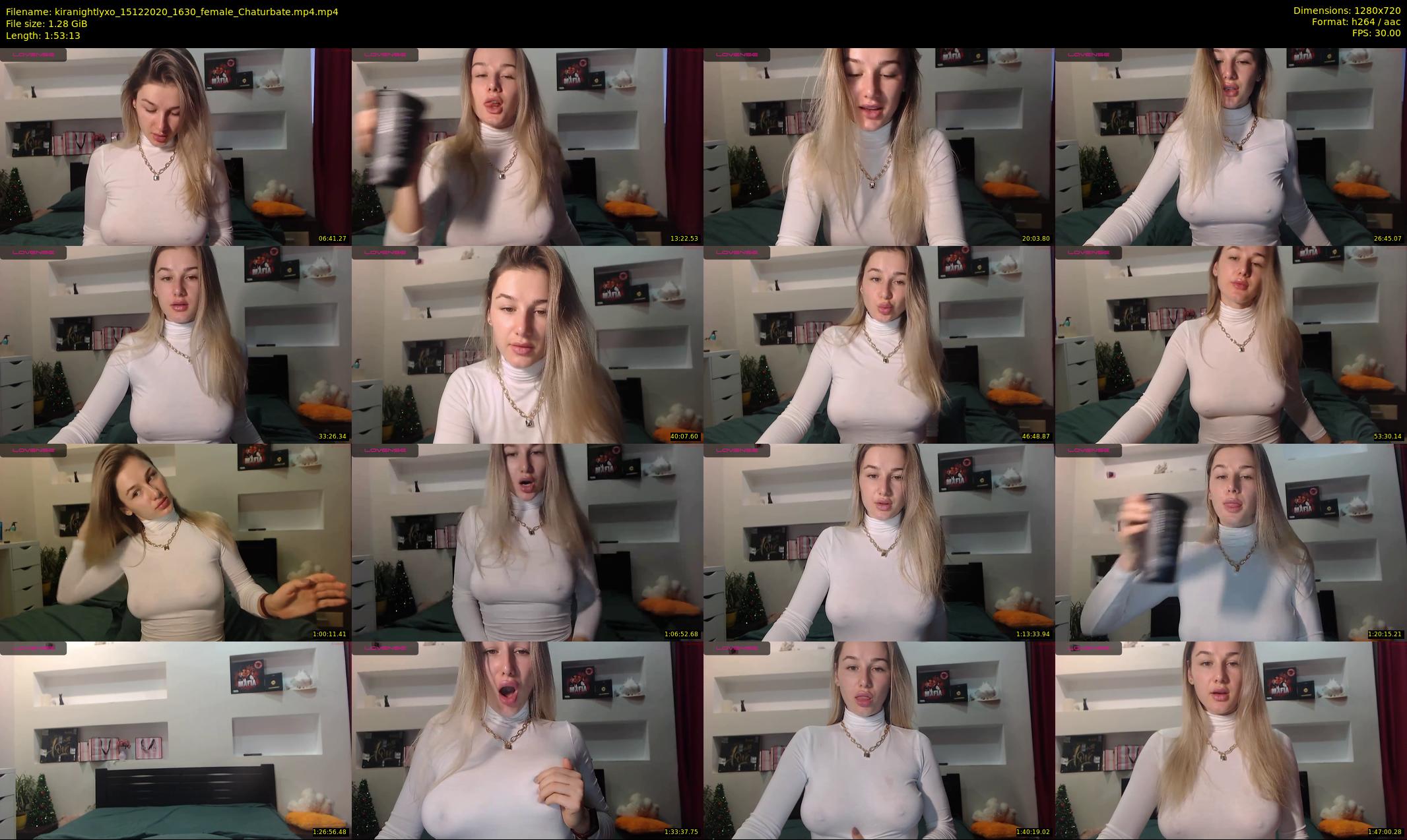 kiranightlyxo — 114 minute Chaturbate female cam show recording, 720p, Dec 15, 2020