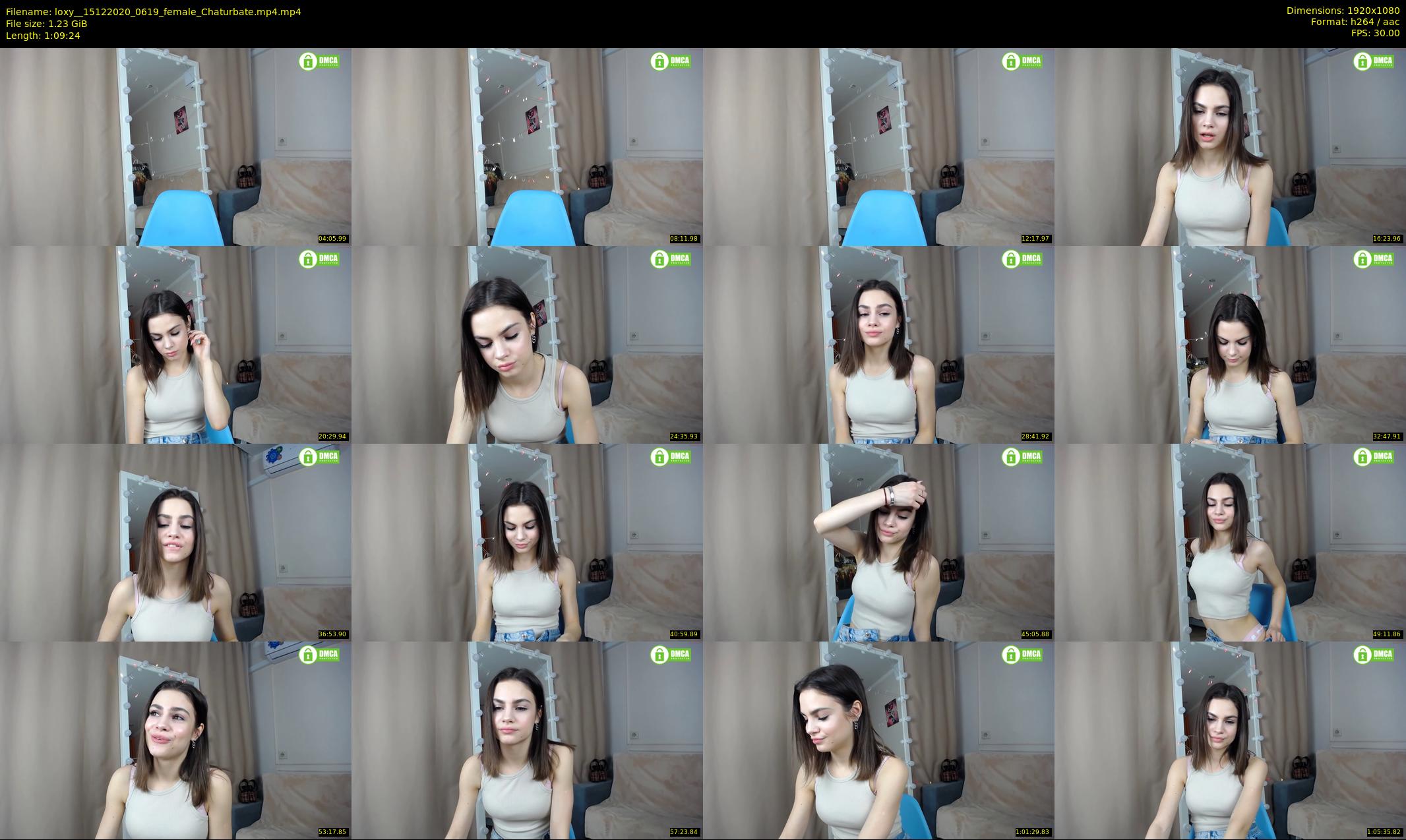 loxy_ — 70 minute Chaturbate female cam show recording, 1080p, Dec 15, 2020