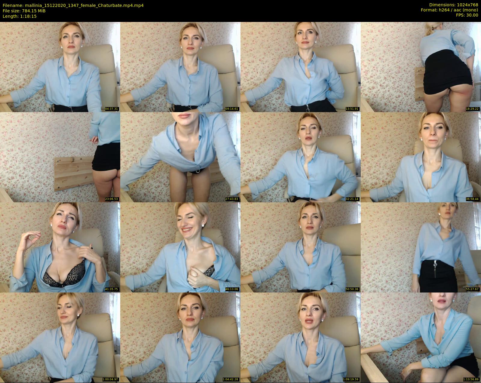 mallinia — 79 minute Chaturbate female cam show recording, 720p, Dec 15, 2020