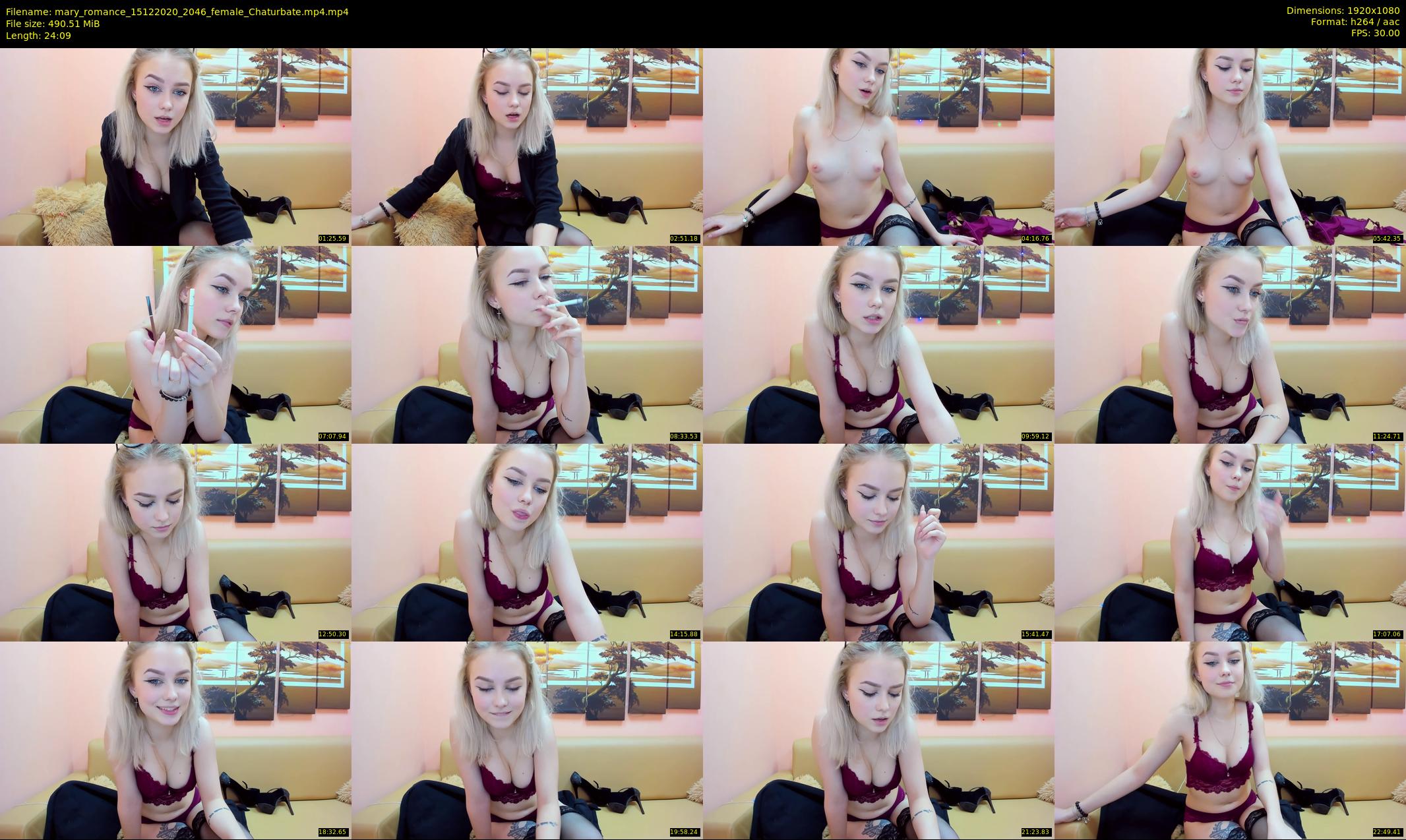 mary_romance — 25 minute Chaturbate female cam show recording, 1080p, Dec 15, 2020