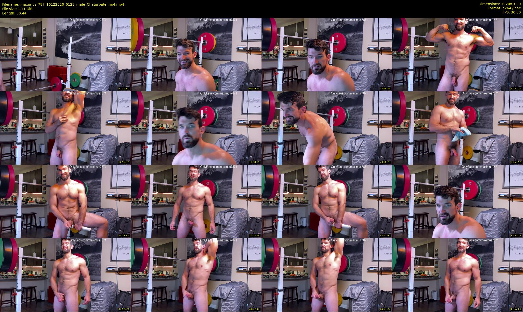 maximus_787 — 51 minute Chaturbate male cam show recording, 1080p, Dec 16, 2020