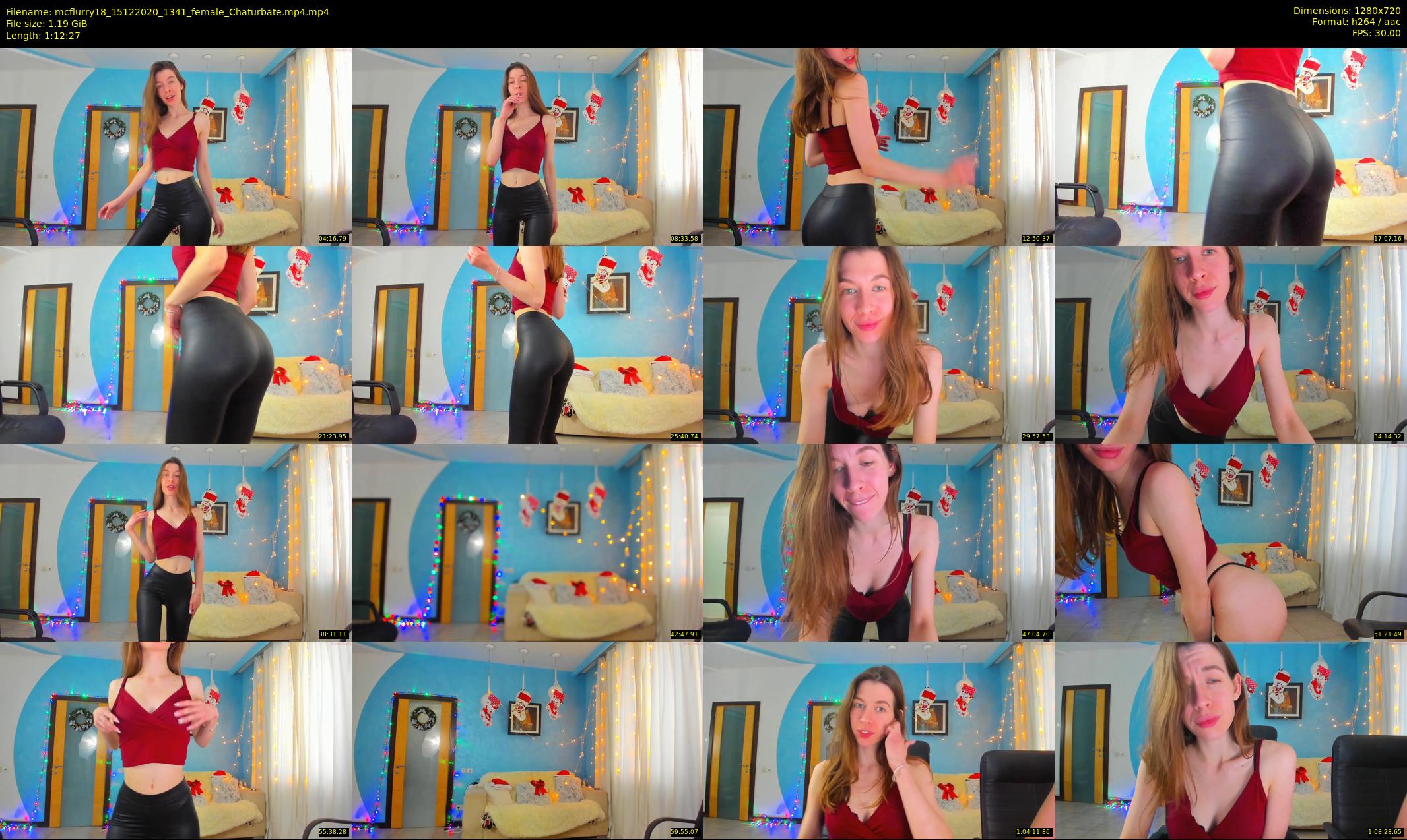 mcflurry18 — 73 minute Chaturbate female cam show recording, 720p, Dec 15, 2020
