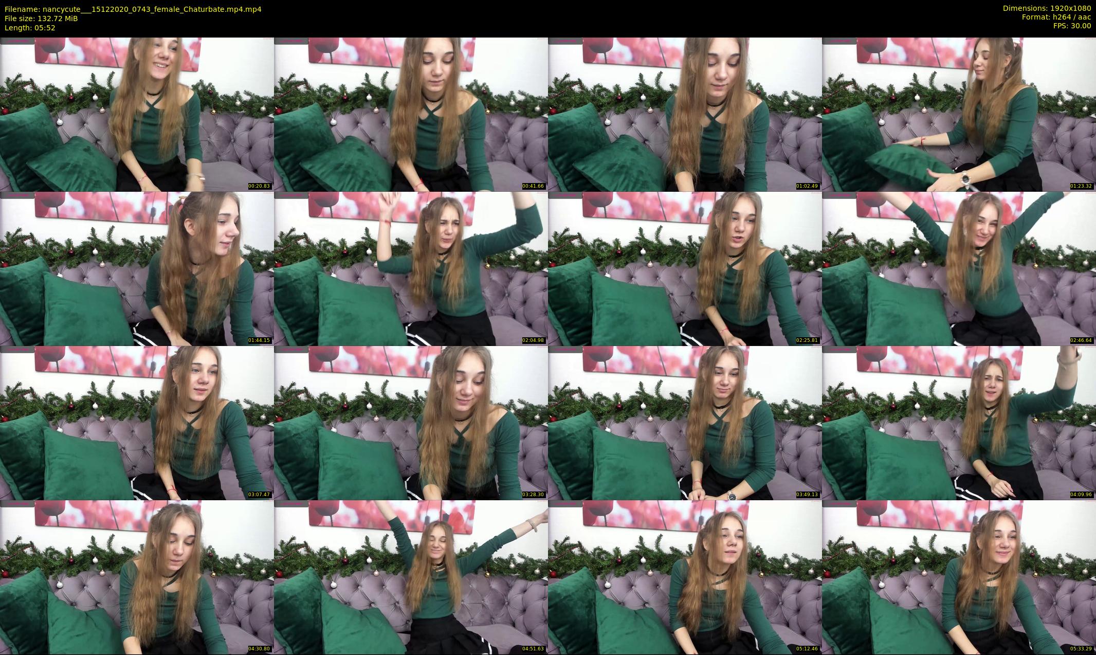 nancycute__ — 6 minute Chaturbate female cam show recording, 1080p, Dec 15, 2020