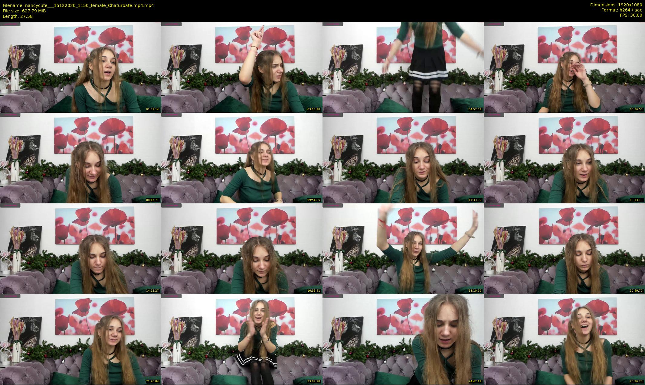 nancycute__ — 28 minute Chaturbate female cam show recording, 1080p, Dec 15, 2020