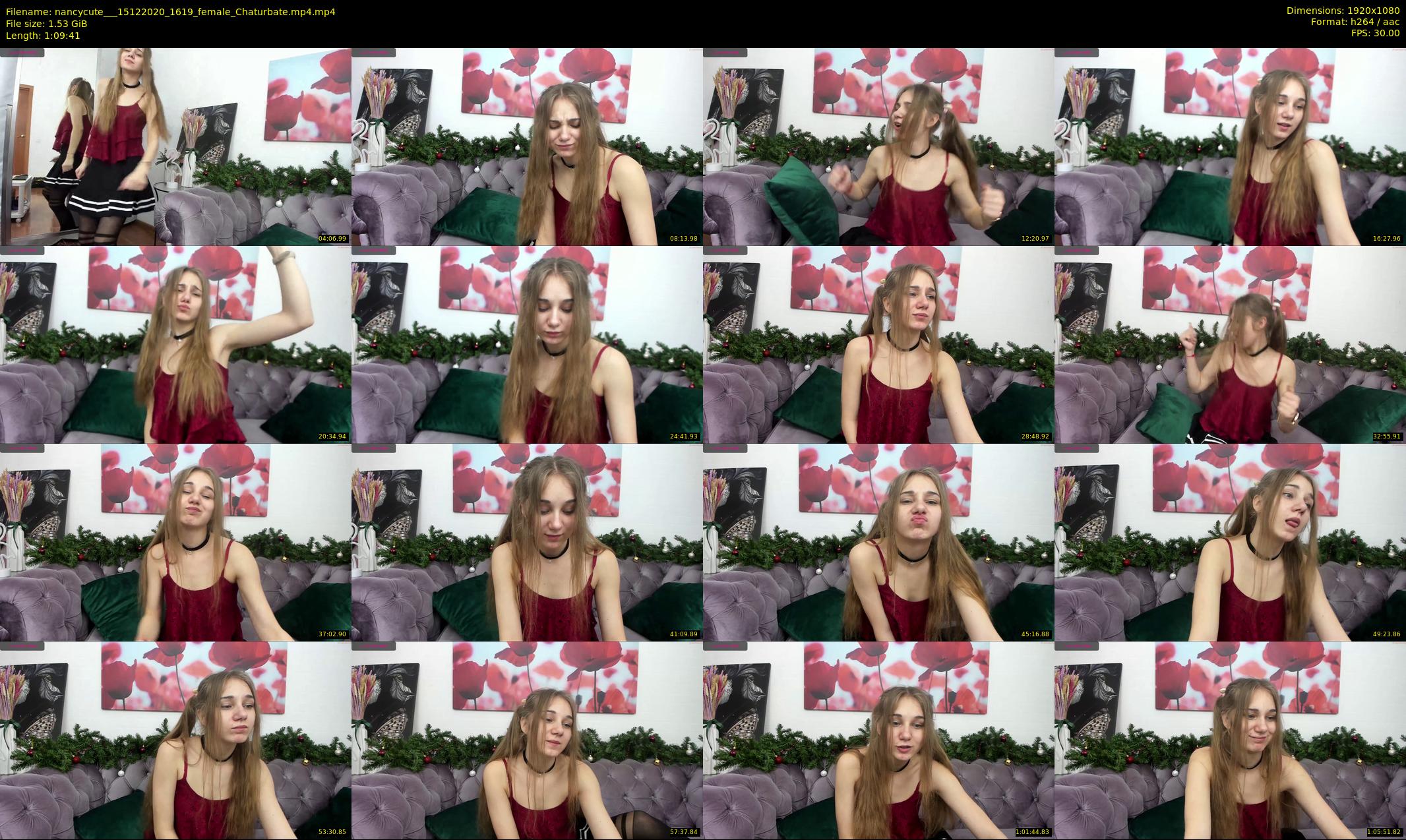 nancycute__ — 70 minute Chaturbate female cam show recording, 1080p, Dec 15, 2020